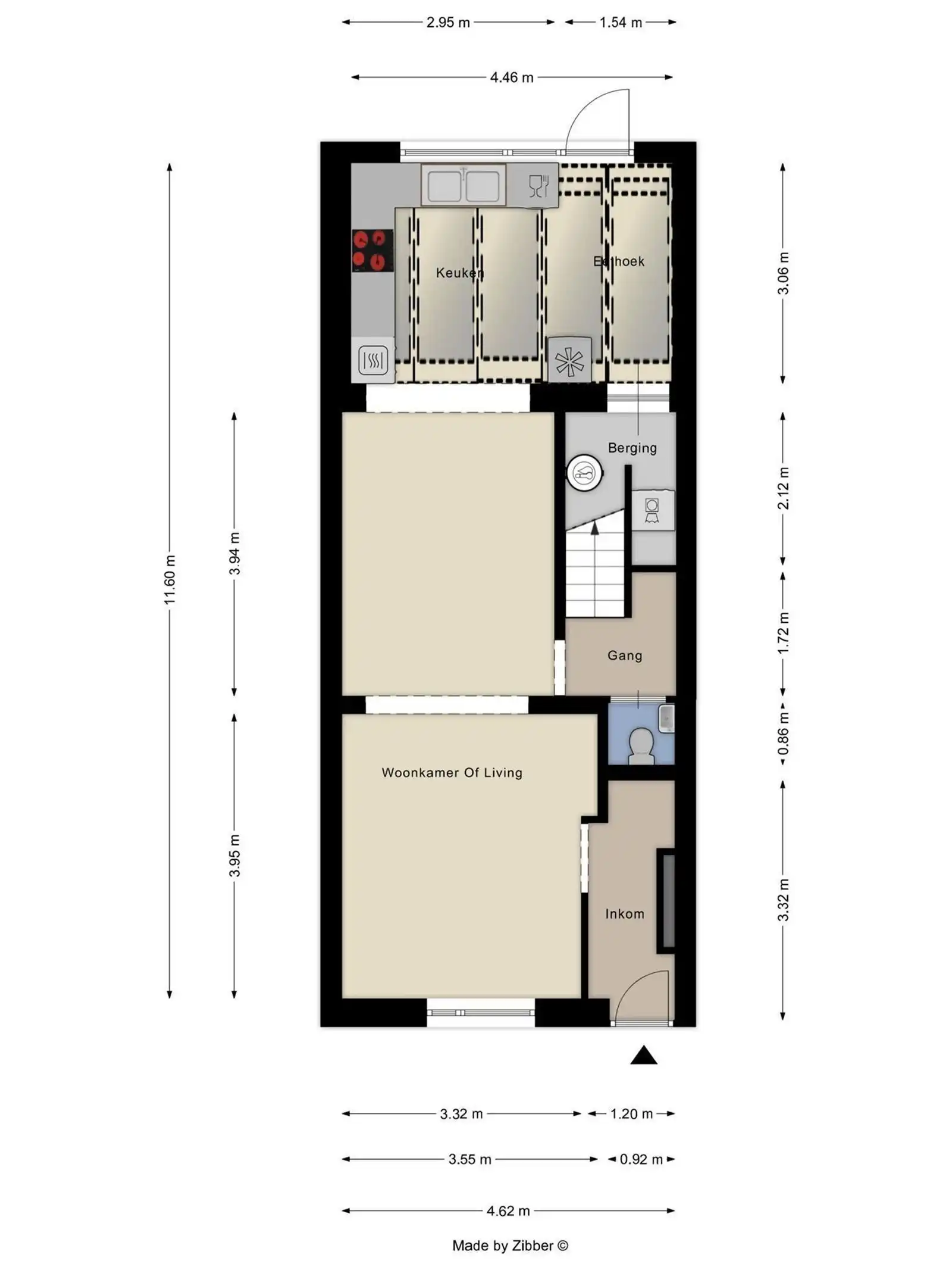 Gerenoveerde woning met 4 slaapkamers en tuin foto 3