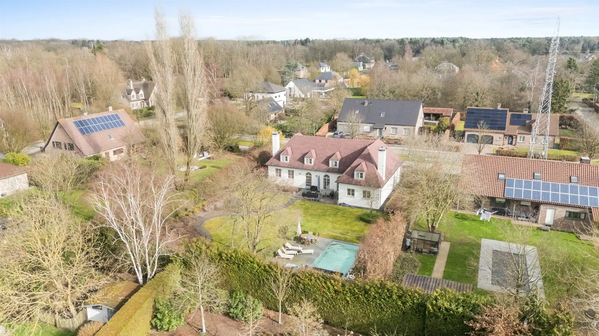 Prachtige villa op een perceel van 1.500m² in het groene Sint-Job. foto 36