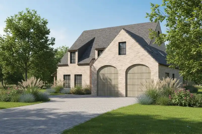 Nieuw te bouwen alleenstaande woning te Moorslede. foto {{pictureIndex}}