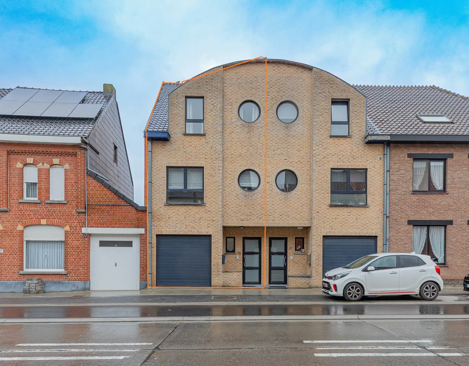 DENDERHOUTEM - Bel - etage met 3 slpk, tuin en ruime garage foto {{pictureIndex}}