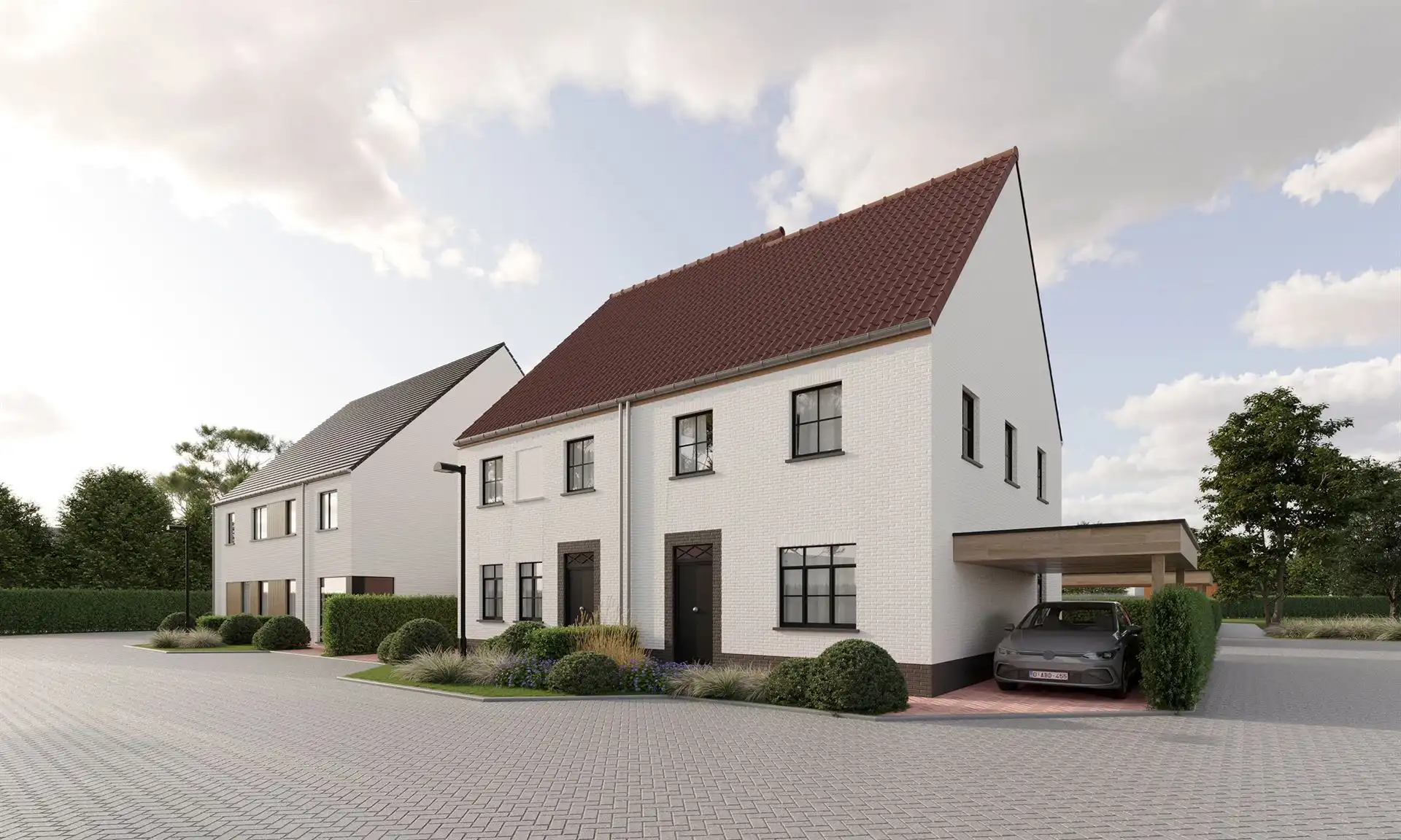Energiezuinige nieuwbouwwoning in het centrum van Harelbeke foto 2