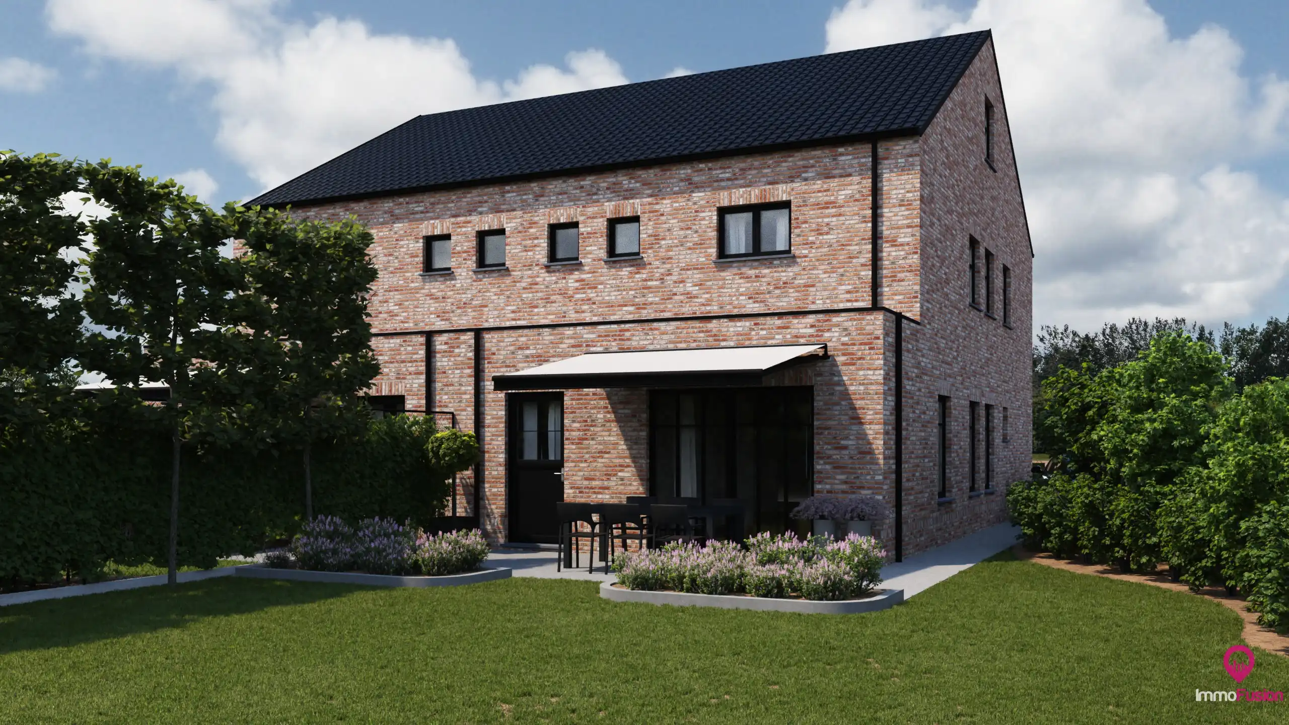 Tijdloze nieuwbouwwoning met 4 slpks + uitzicht op het groen! foto 20
