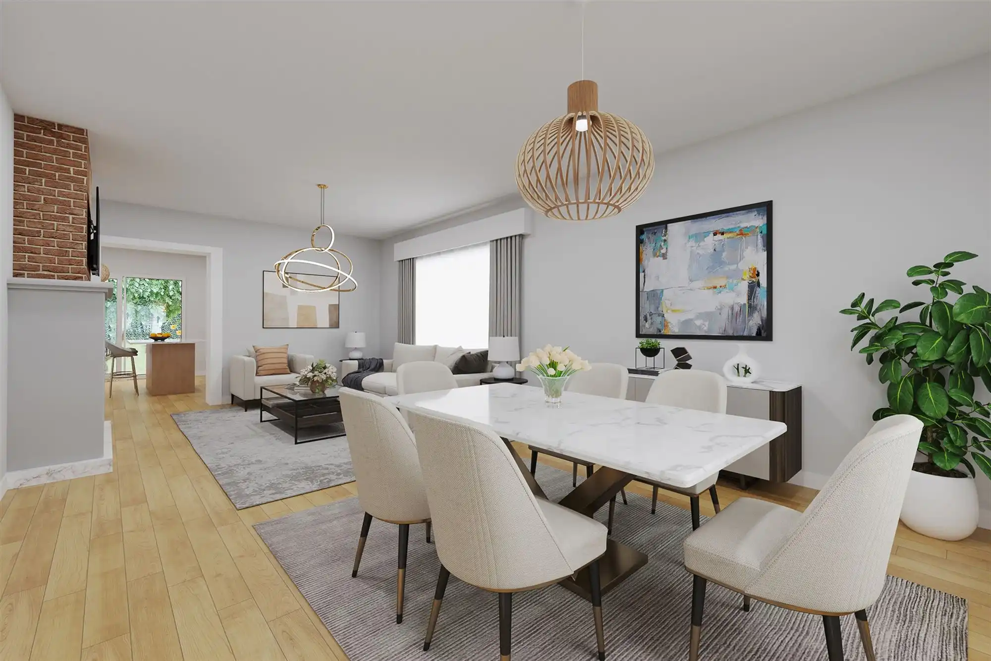 OP TE FRISSEN WONING MET 4 SLAAPKAMERS RUSTIG GELEGEN OP EEN PERCEEL VAN 7A41CA TE PAAL foto 3