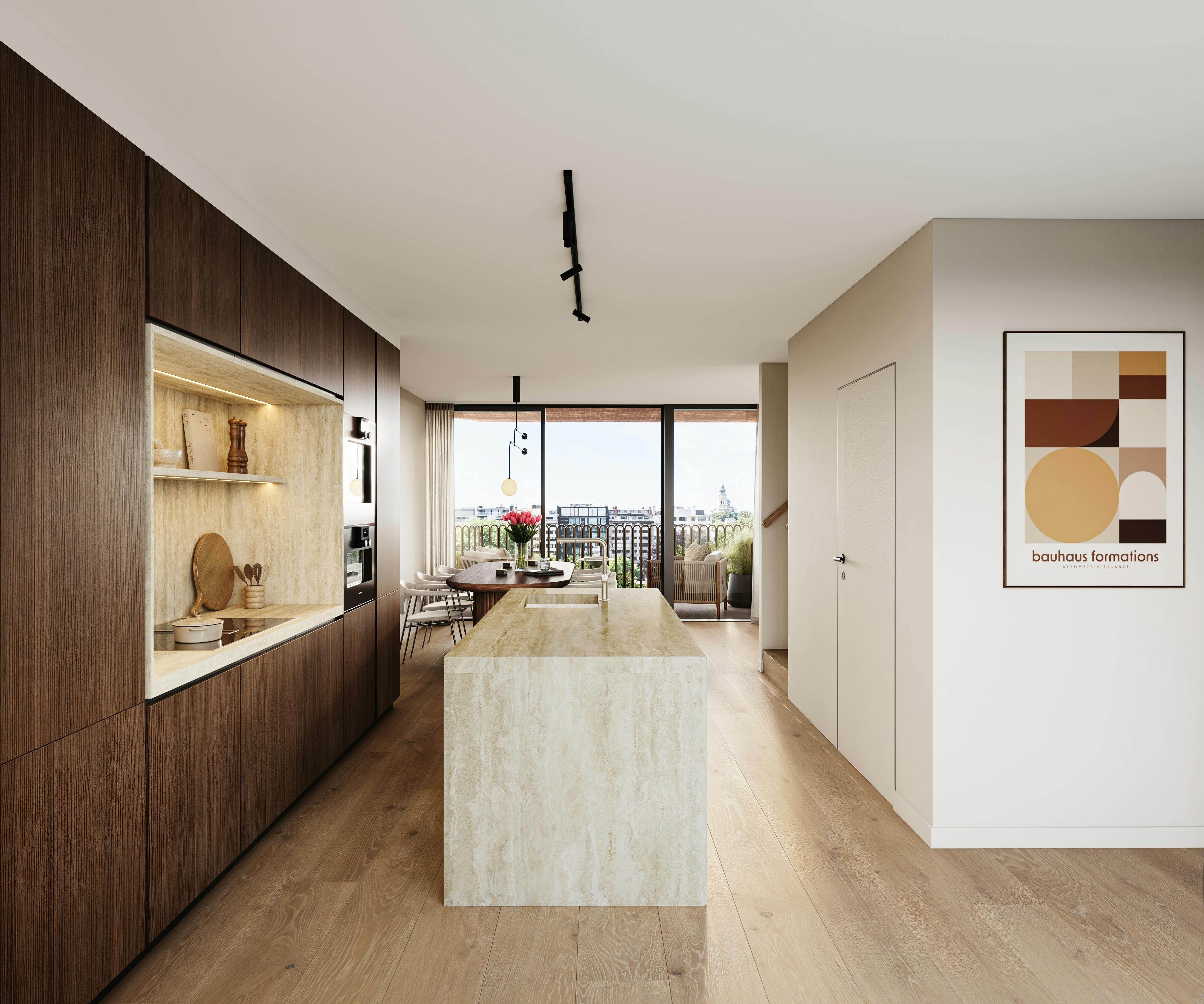 Once in a lifetime penthouse te koop langs Zuidpark te Gent foto 4