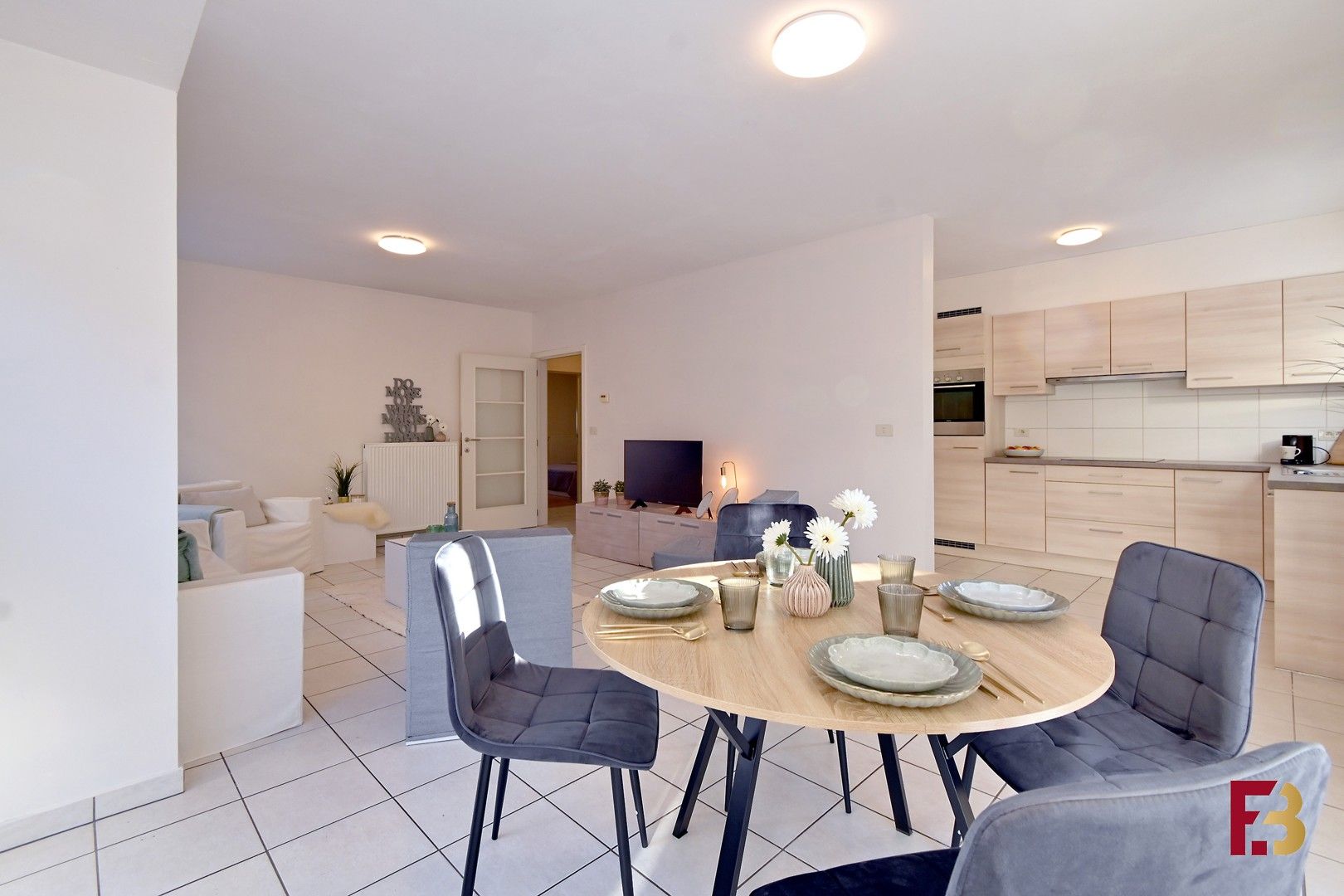 Instapklaar gelijkvloers appartement met terras in hartje Oudenaarde foto 5