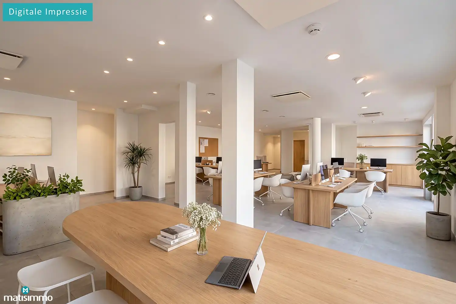 LICHTRIJK HANDELSPAND (174M2) MET VEEL VISIBILITEIT OP EEN TOPLOCATIE IN BEVERST foto 3