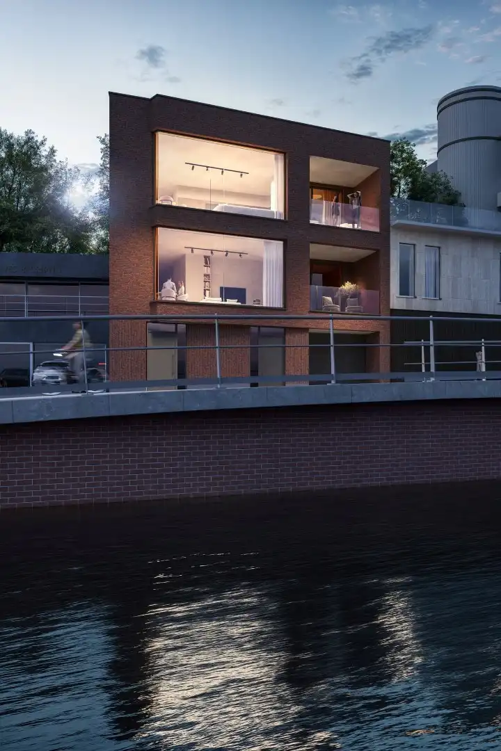 Exclusief wonen met zicht op de Leie foto 4