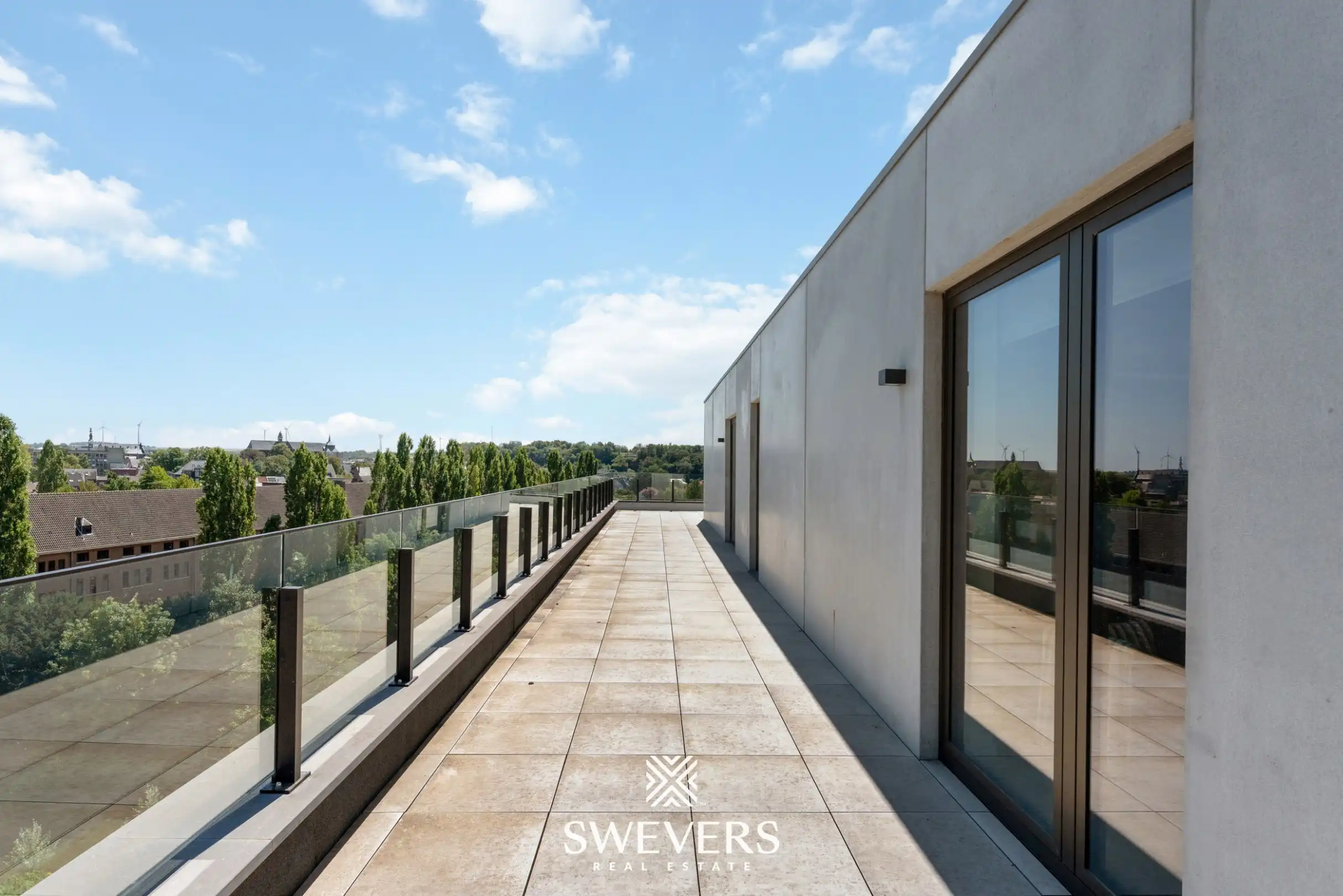 Exclusief penthouse van 206 m² met panoramisch terras (177m²) in hartje Diest foto 28