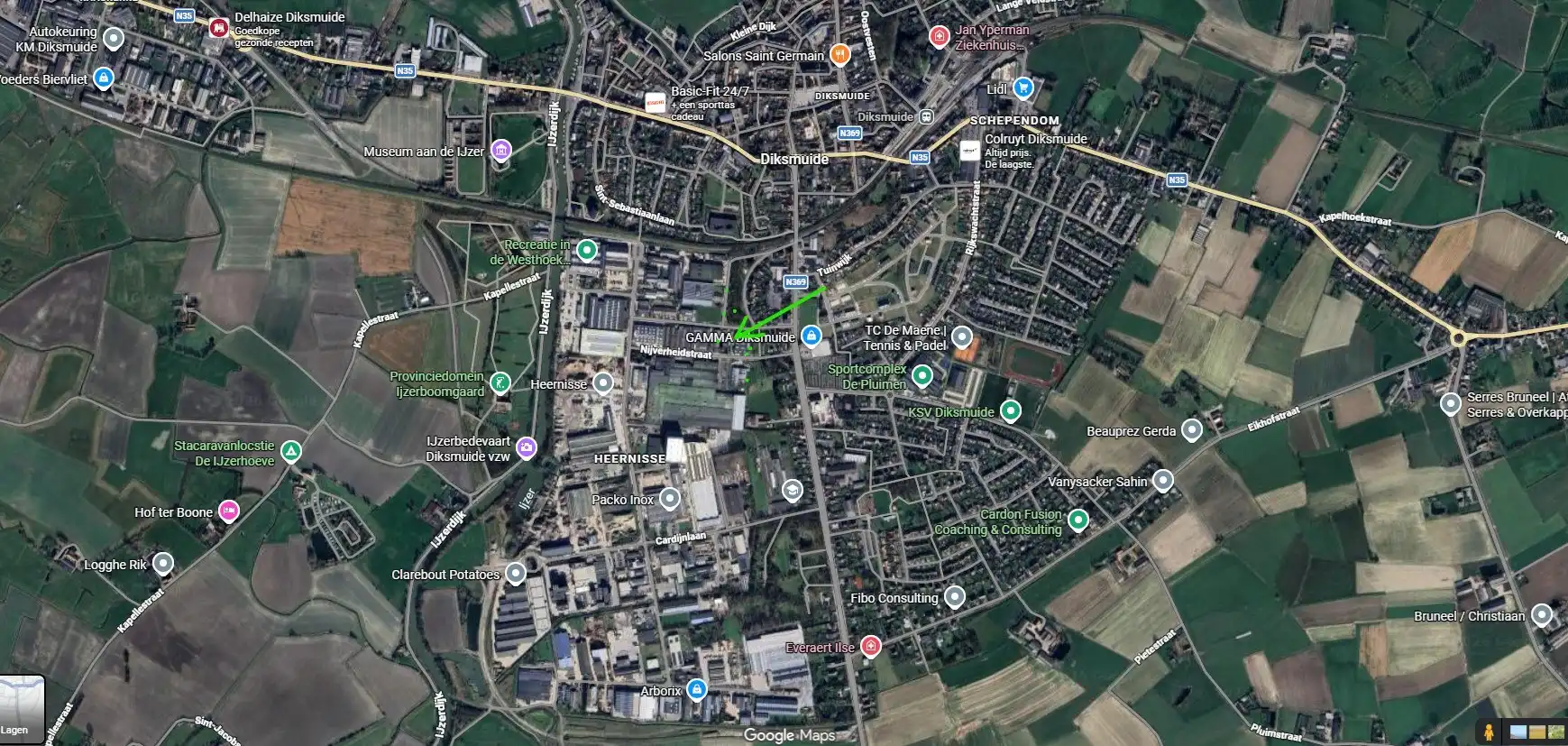 Recente loods van 768 m² op industrieterrein in Diksmuide foto 3