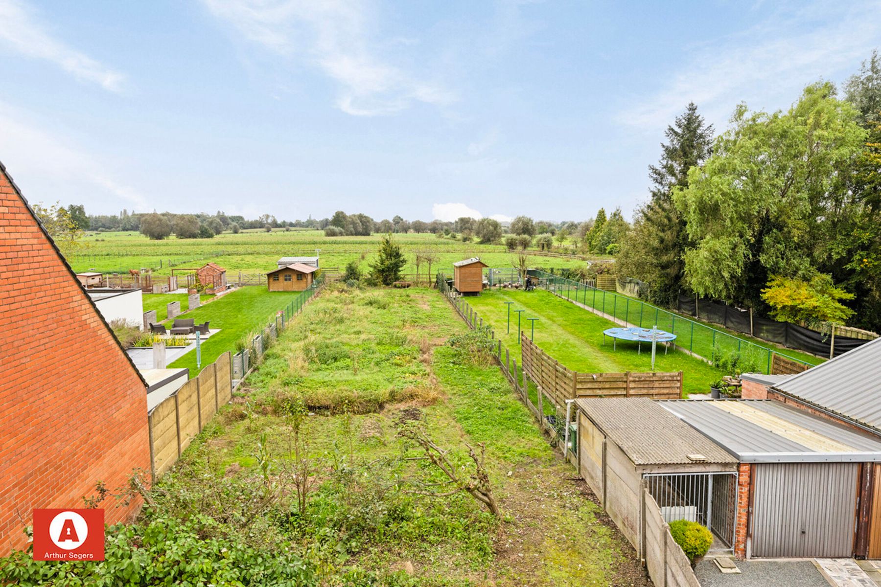 Bouwgrond 7a 2ca voor HOB met landelijk zicht foto 2