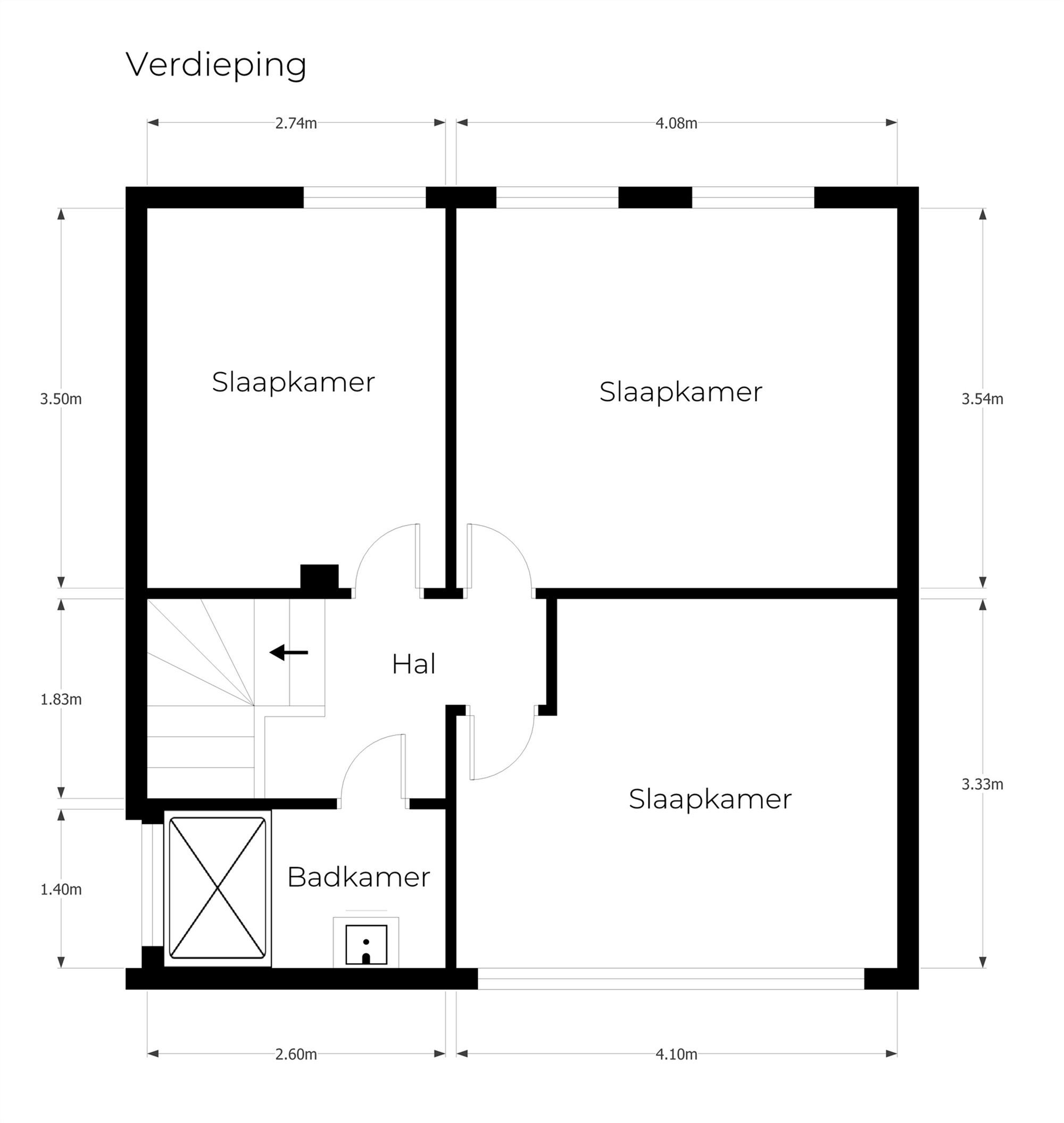 ZEER GOED ONDERHOUDEN WONING MET 3 SLAAPKAMERS RUSTIG GELEGEN TE PAAL foto 21