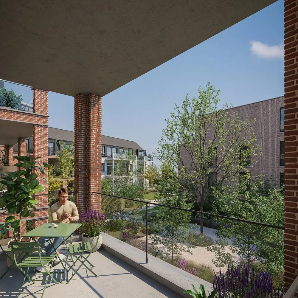 Residentie THERESIA | 3 SLKS | 110 m² | terras 12 m² foto 9