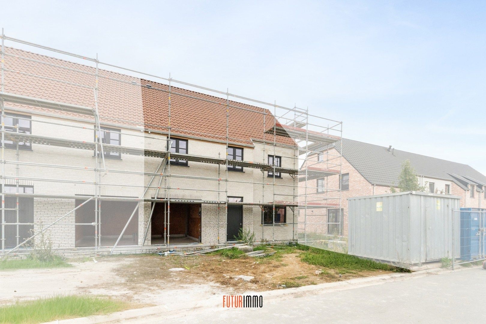 Nieuwbouwwoning met garage foto {{pictureIndex}}
