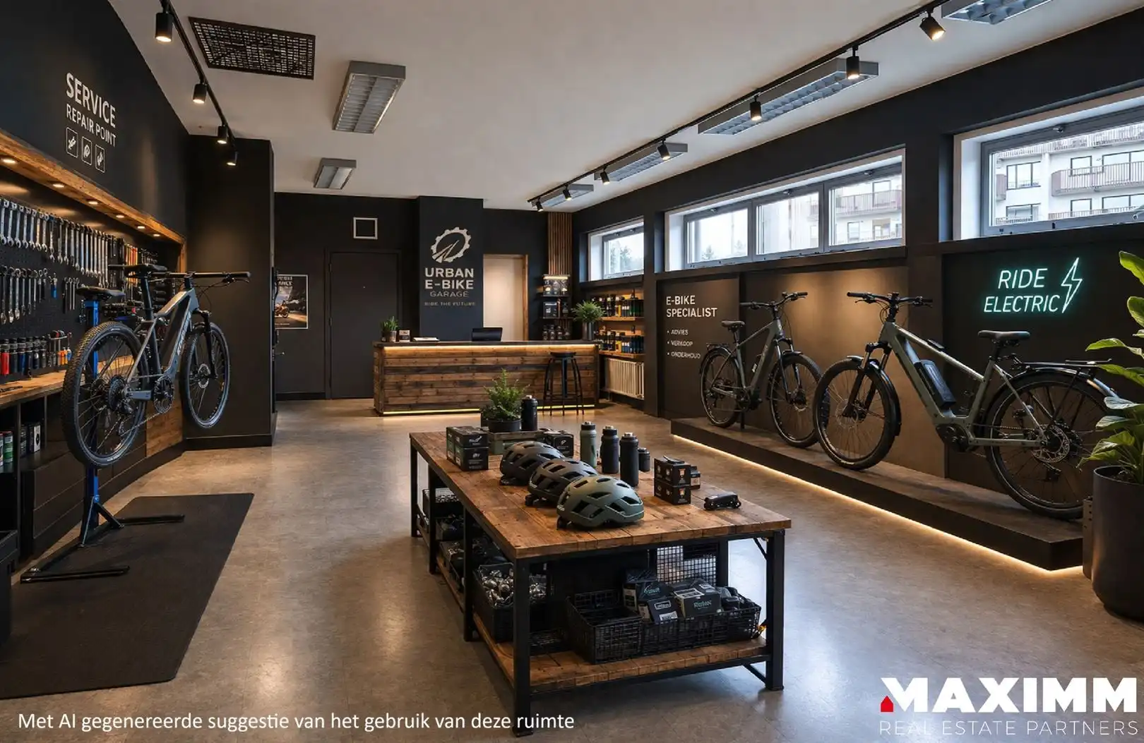 Commercieel gelegen hoekpand met parkingplein voor de deur foto 8