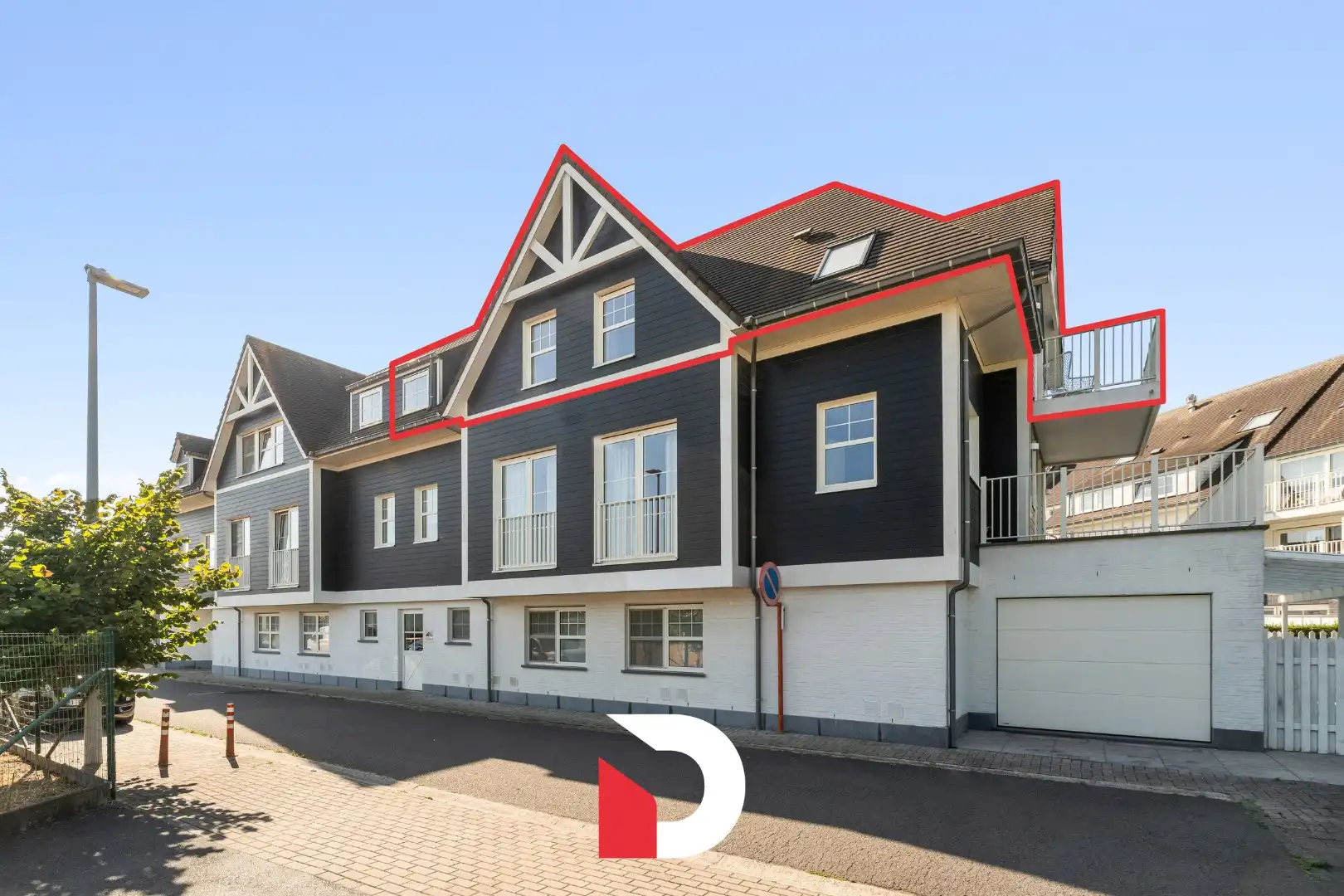 Schitterend hoekappartement met 2slk'ers en 2 terrassen, inclusief een staanplaats te Aartrijke. foto 2