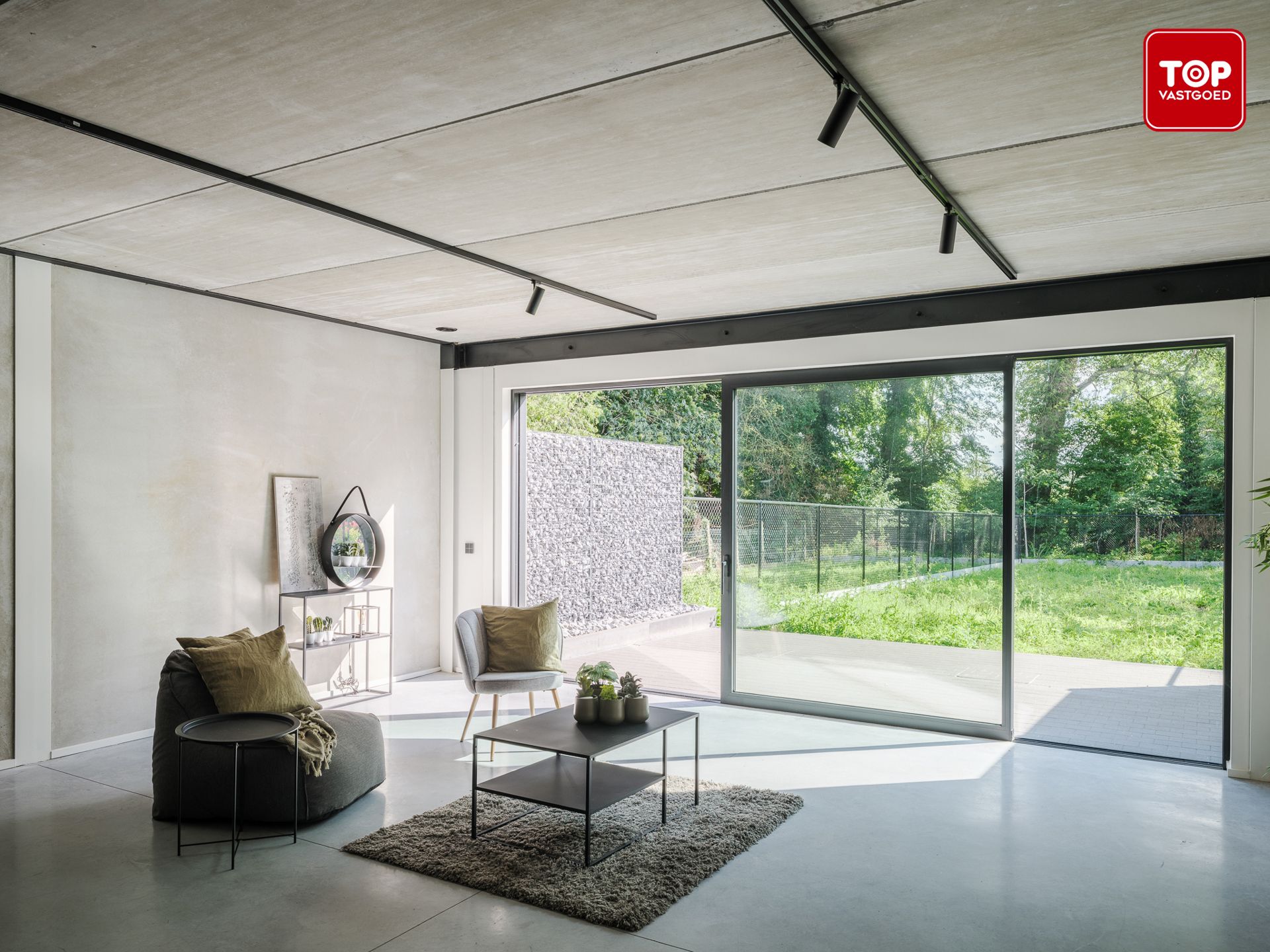 Energiezuinige (A+) designwoning met 3 slaapkamers, zonnige tuin en luxueuze betonafwerking in Vlierzele foto 5