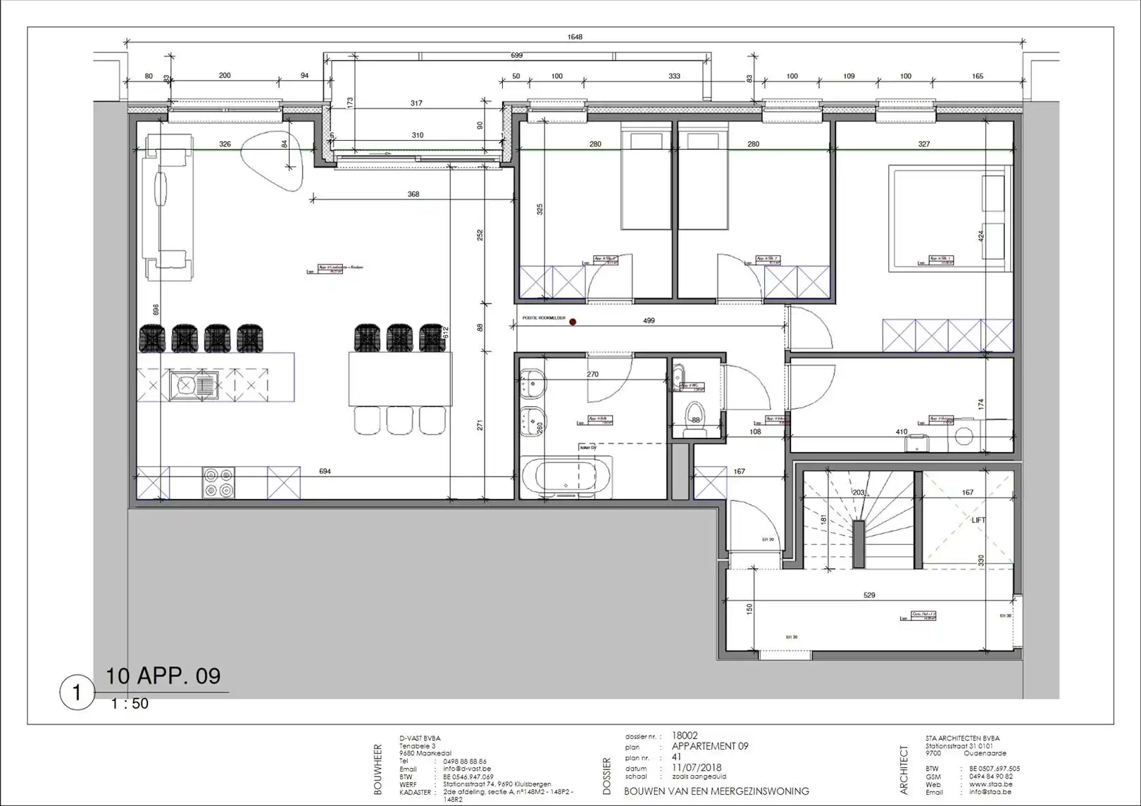 Ruim app TE HUUR in residentie "Paddenhoek te Kluisbergen foto 3