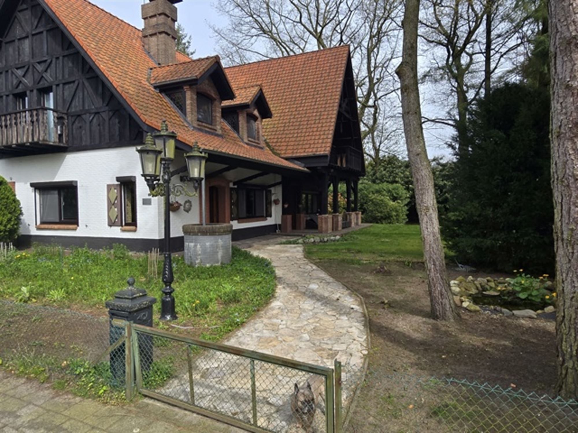 Deels gerenoveerde villa op grote grond foto 6