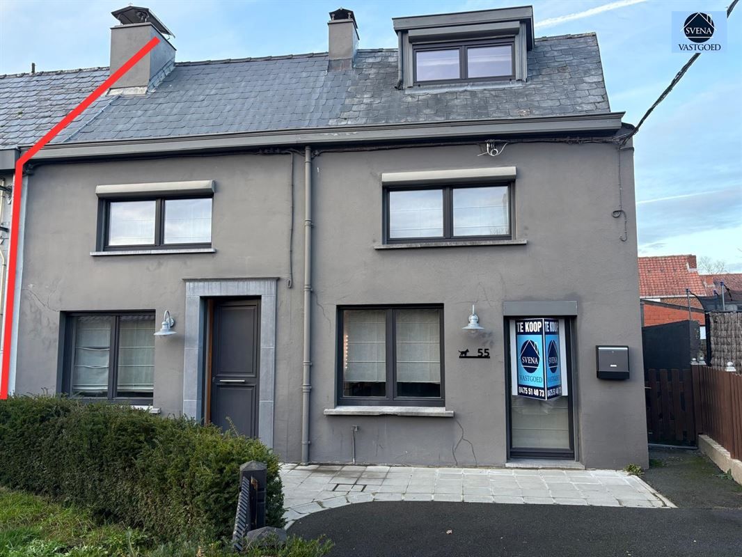 Hoofdfoto van de publicatie: ZEER GEZELLIGE WONING MET GROTE TUIN TE LESSEN