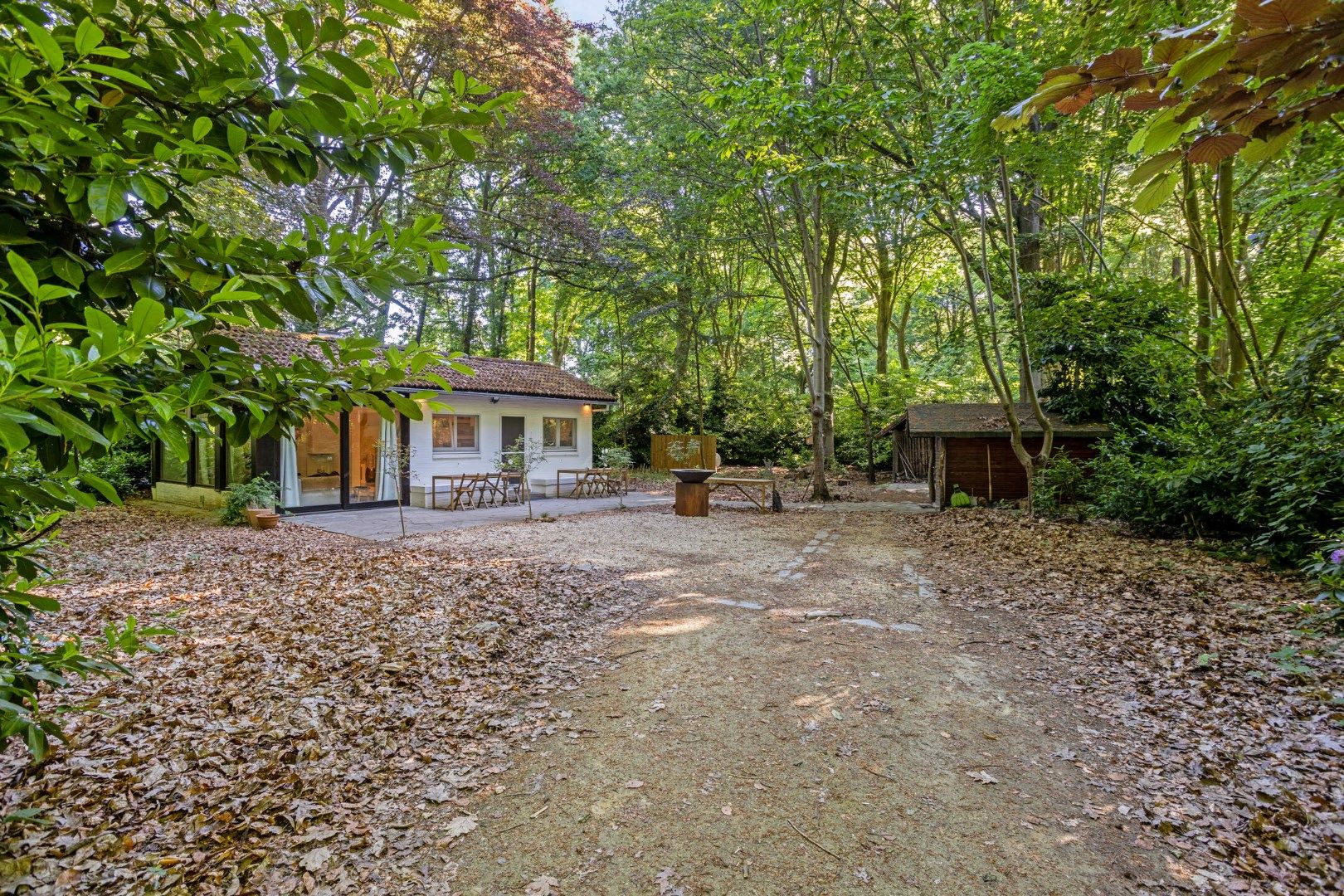 Prachtige vakantiewoning / 2de verblijf in het rustige Verbrandenbos te Kessel-Lo – perceel van 2004 m² – ideale ligging voor natuurliefhebbers foto 1