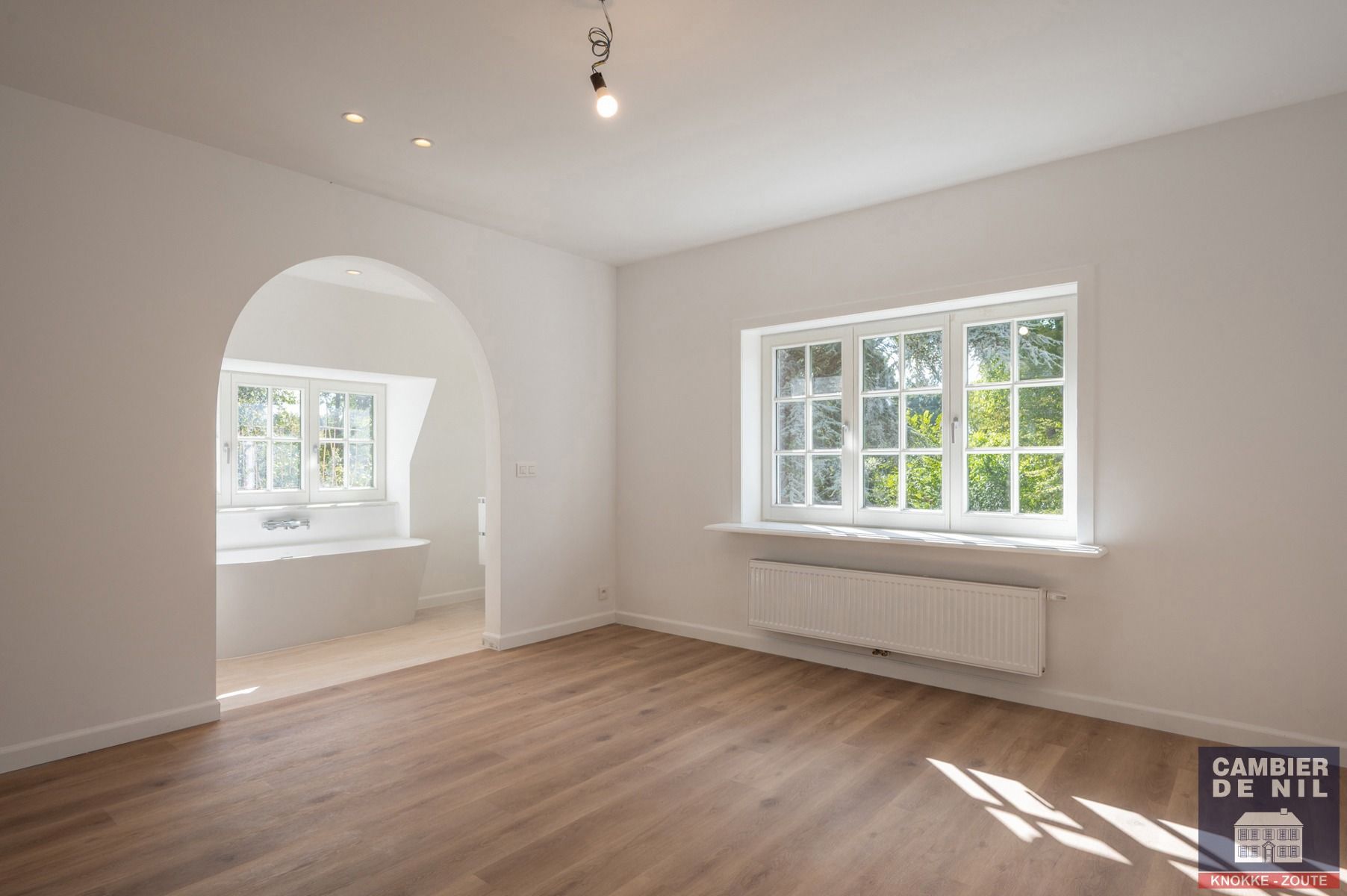 Gerenoveerde, ongemeubelde koppelvilla mmet zuidgerichte tuin - Zoute foto 27