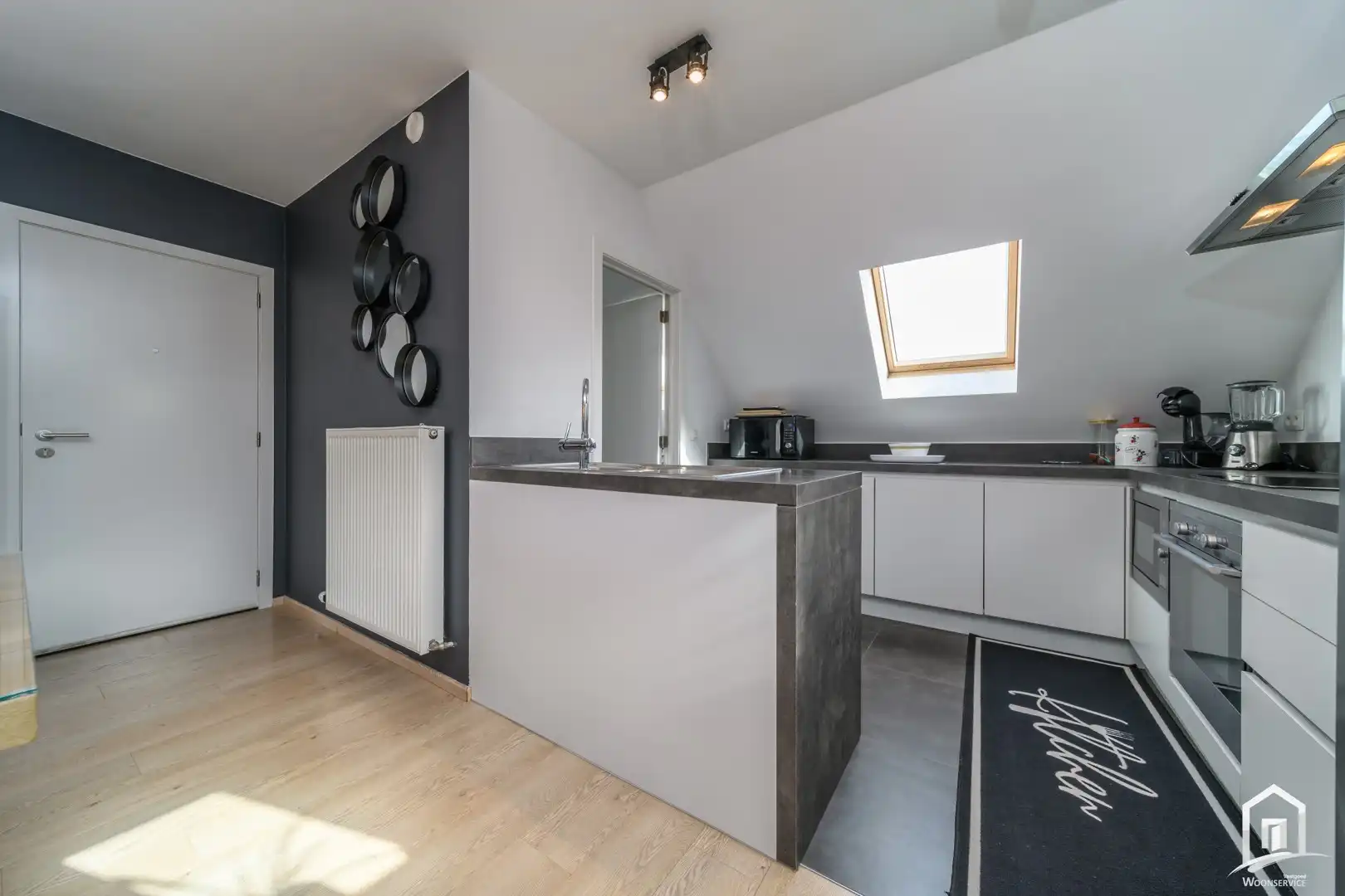 Duplex appartement gelegen aan de stadsrand van Aalst. foto 5