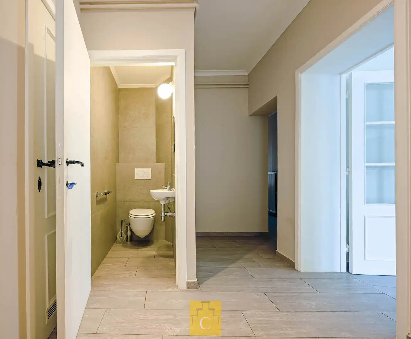 gelijkvloers appartment 118 m2 met terras 19 m2 aan één van de mooiste Brugse reien foto 23