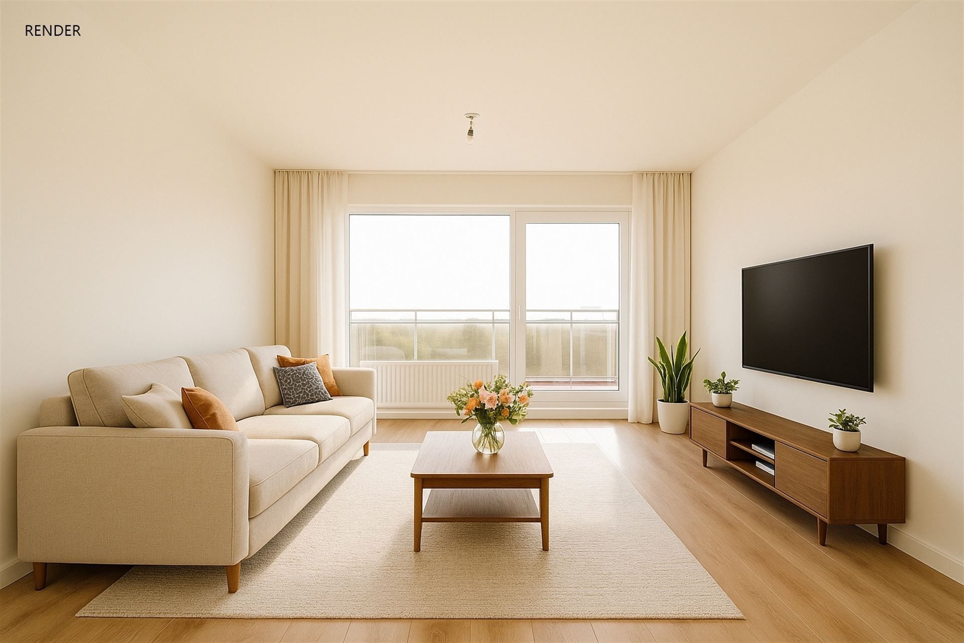 Modern app met 3 slpks en garage (+ € 18.000) foto 3