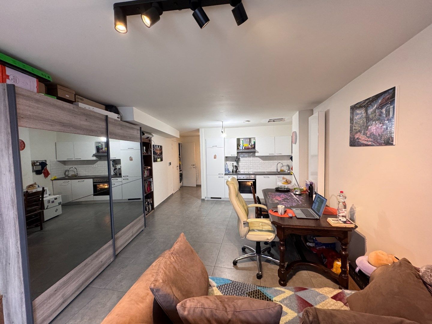 Uitstekend gelegen appartement nabij het begijnhof met koer/terras  foto 3