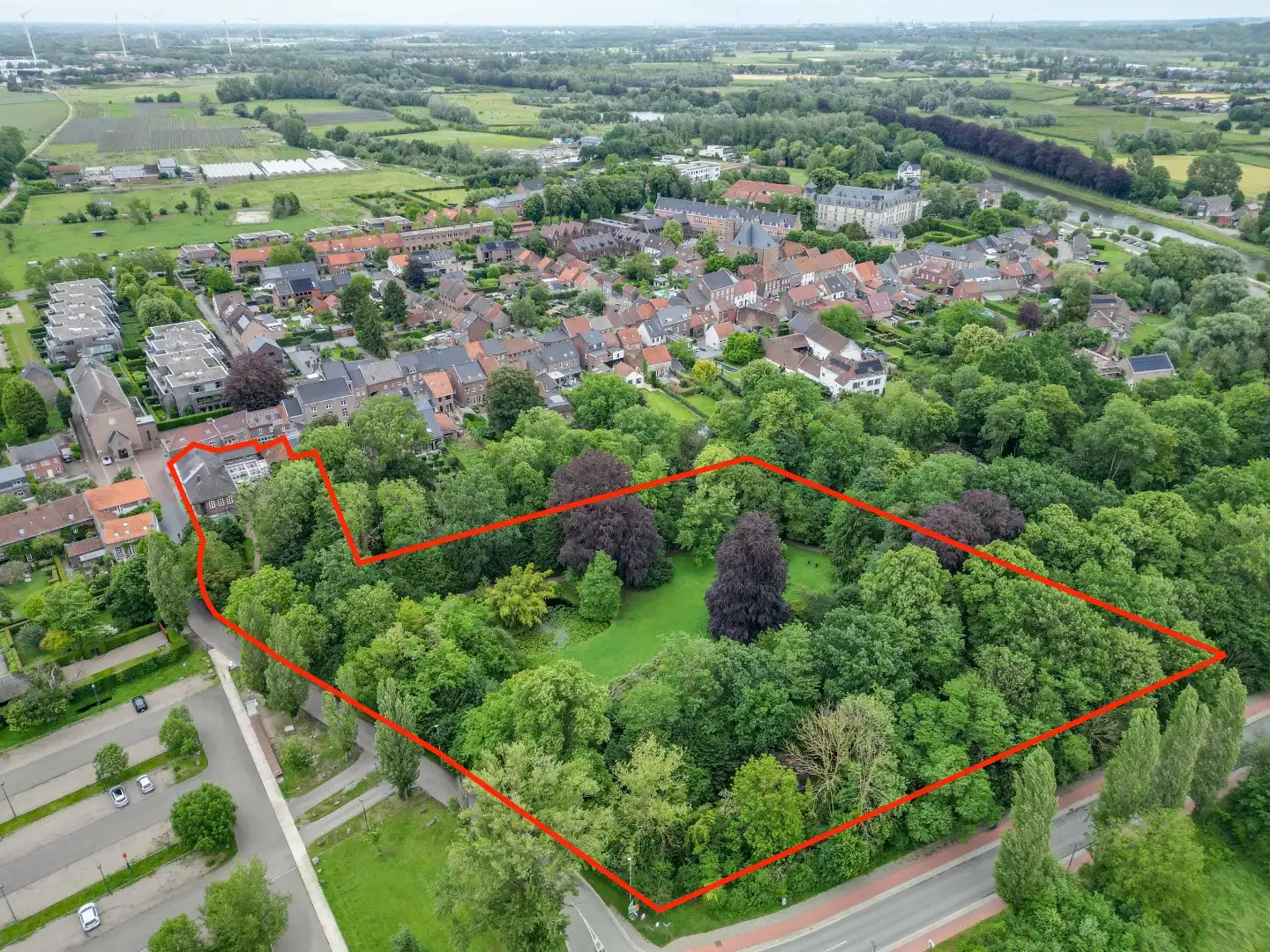 HISTORISCH HERENHUIS MET PARKTUIN OP 1HA 21A 94CA IN HET HART VAN OUD-REKEM ! foto 34