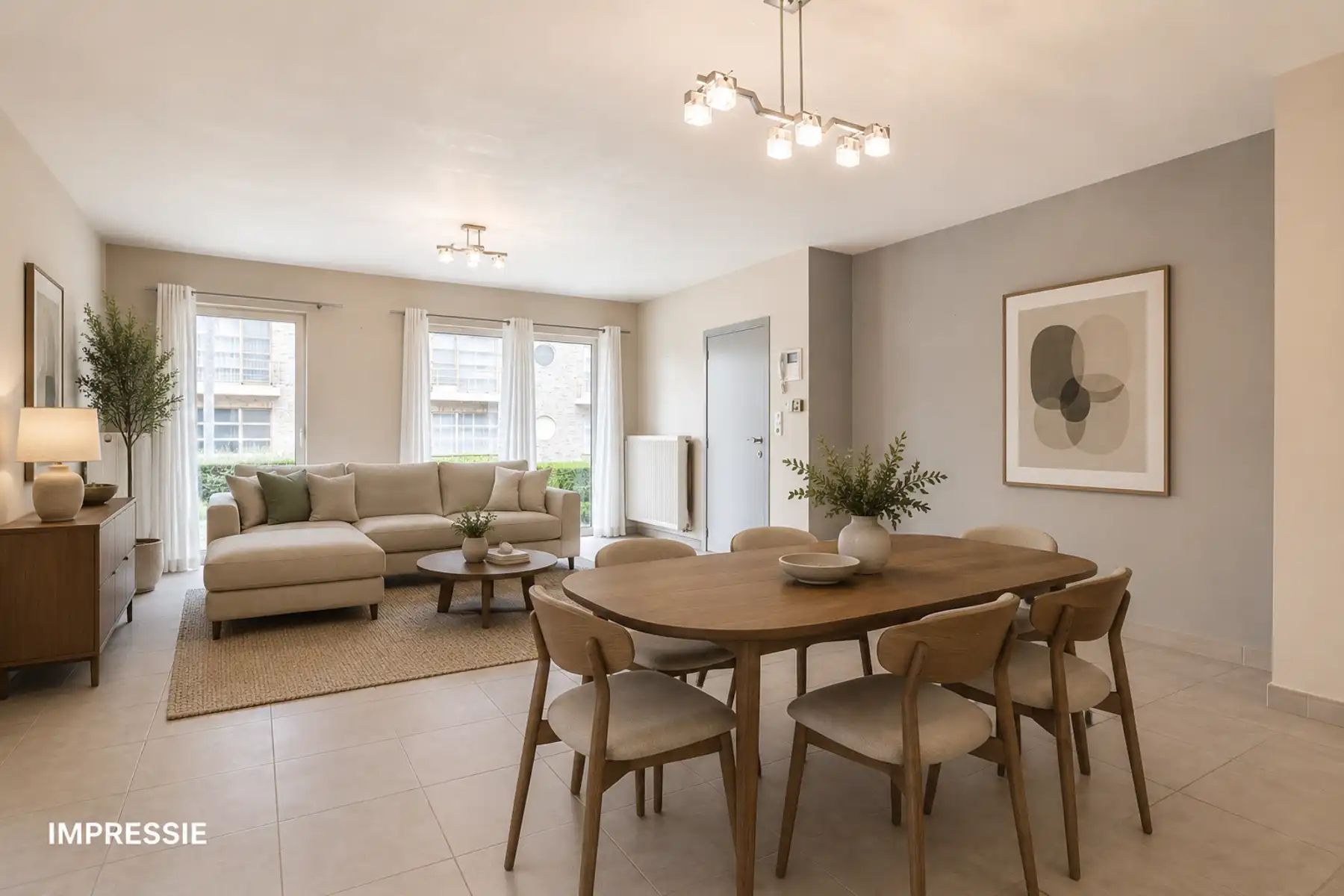 Instapklaar gelijkvloers appartement met privatieve tuin foto 10