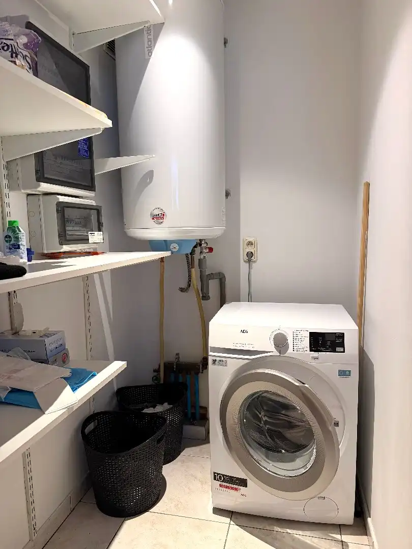 Lichtrijk, heel gezellig appartement met één slaapkamer en terras! foto 19