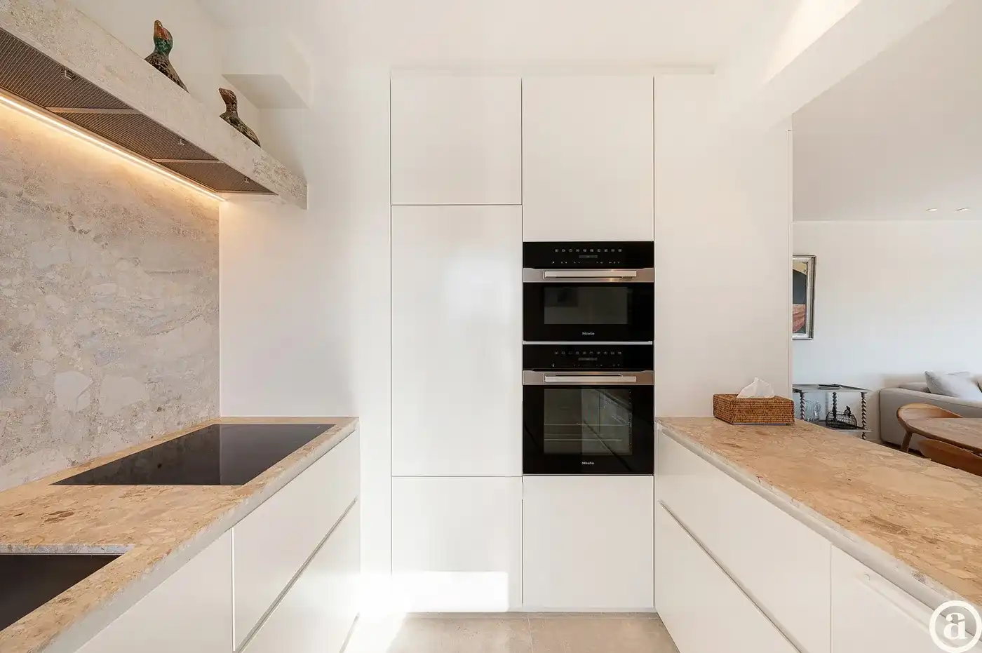Stijlvol hoekappartement met open uitzicht nabij het Zoute. foto 15