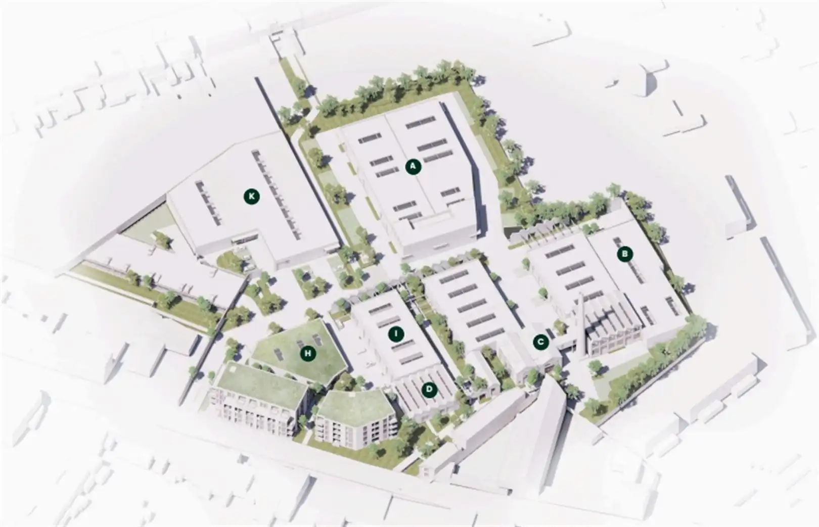 Duurzame bedrijvencampus te Kortrijk foto 14