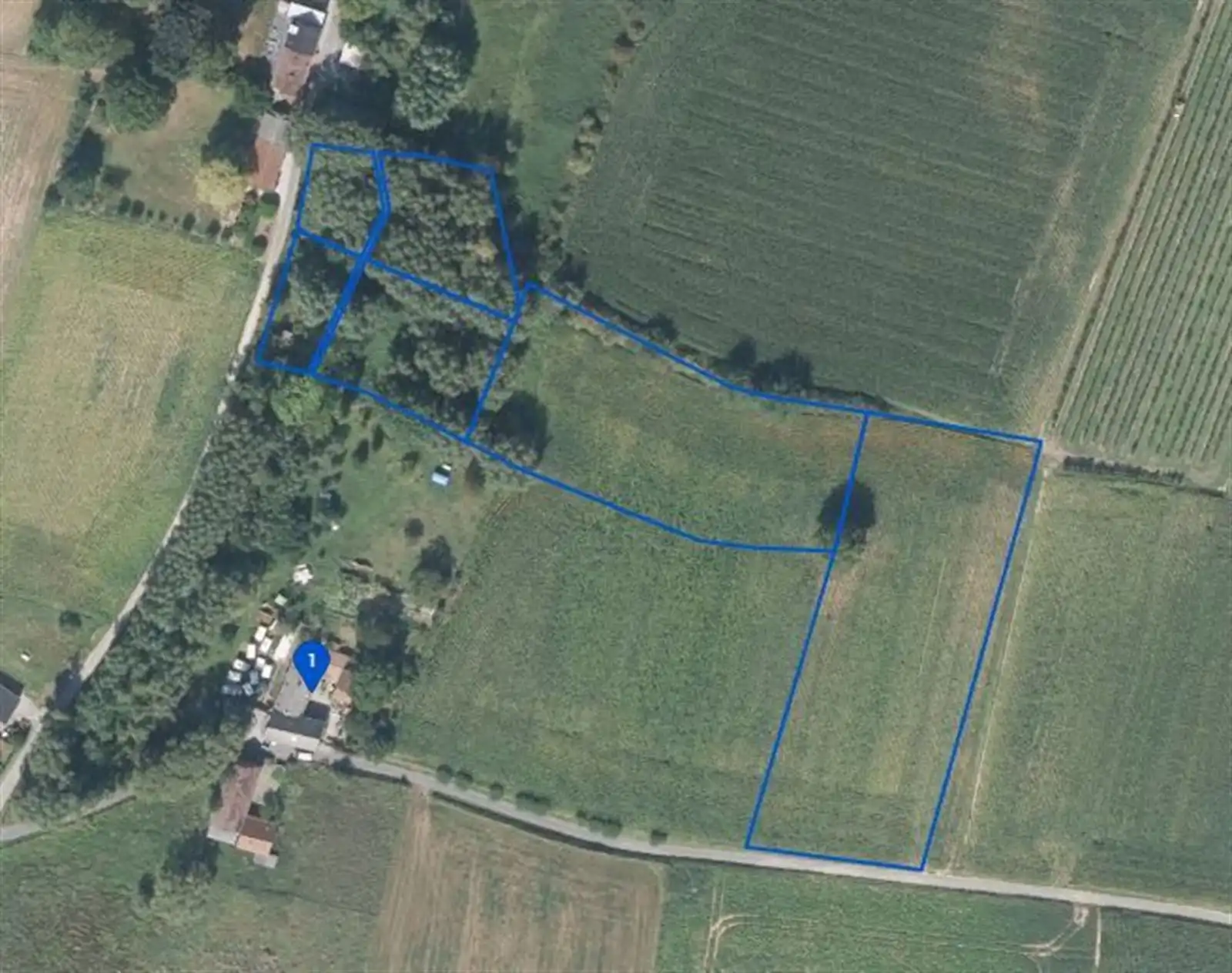 6 Landbouwgronden gelegen in Gooik  foto {{pictureIndex}}