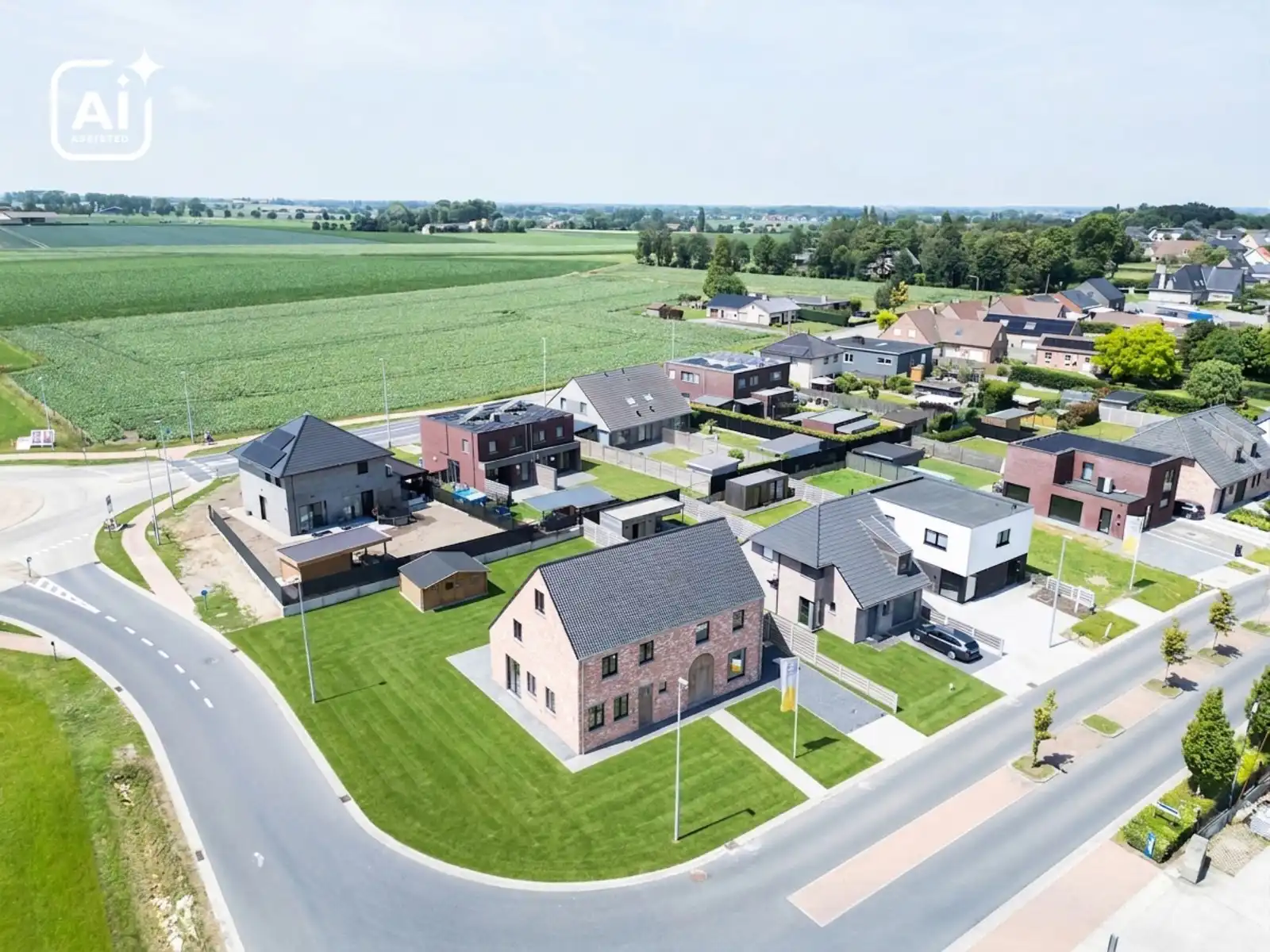 Villaperceel voor woning op maat in Aartrijke foto 4