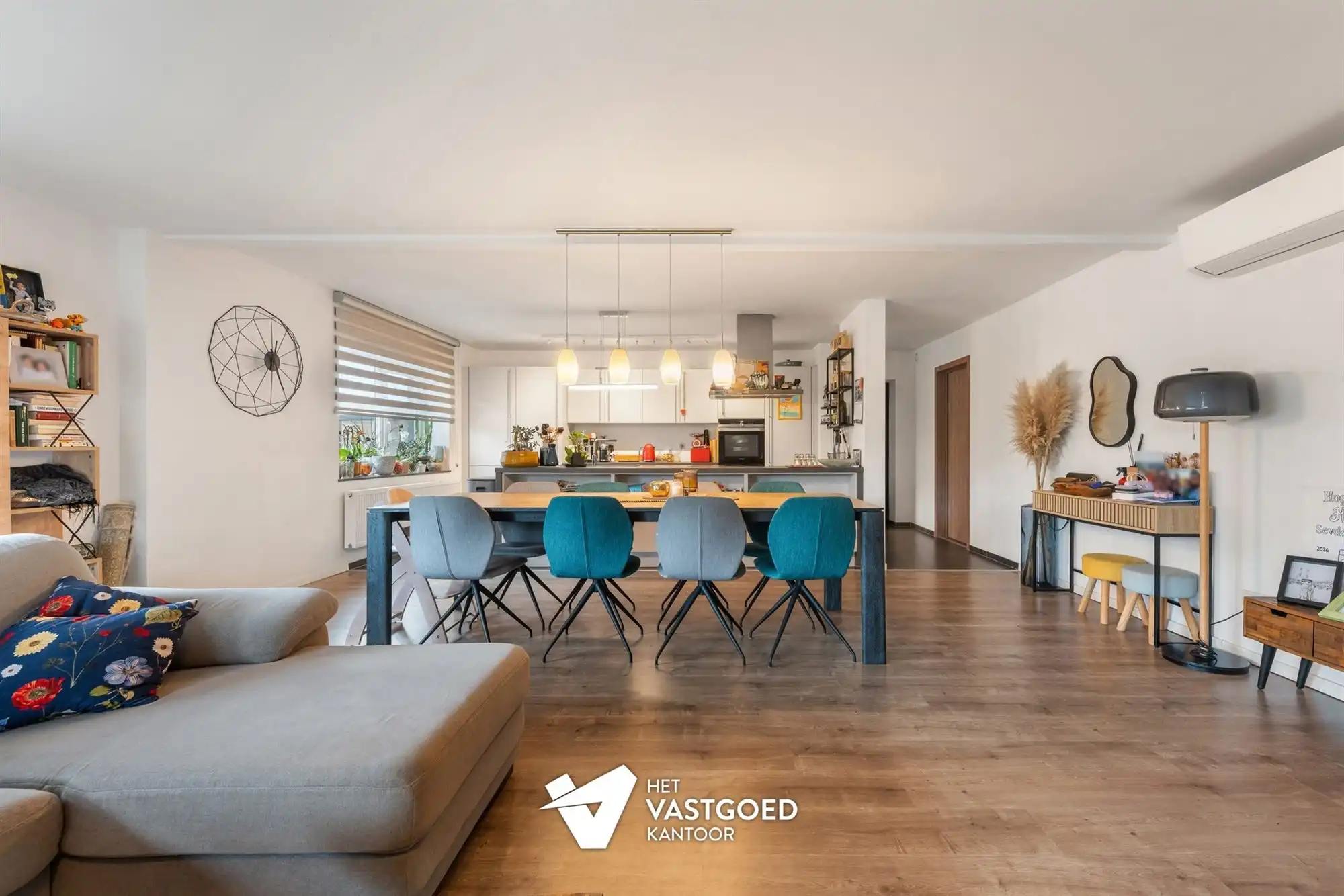PERFECT ONDERHOUDEN EN ENERGIEZUINIG GELIJKVLOERS APPARTEMENT (165M²) EN TUIN TE BERINGEN foto 6