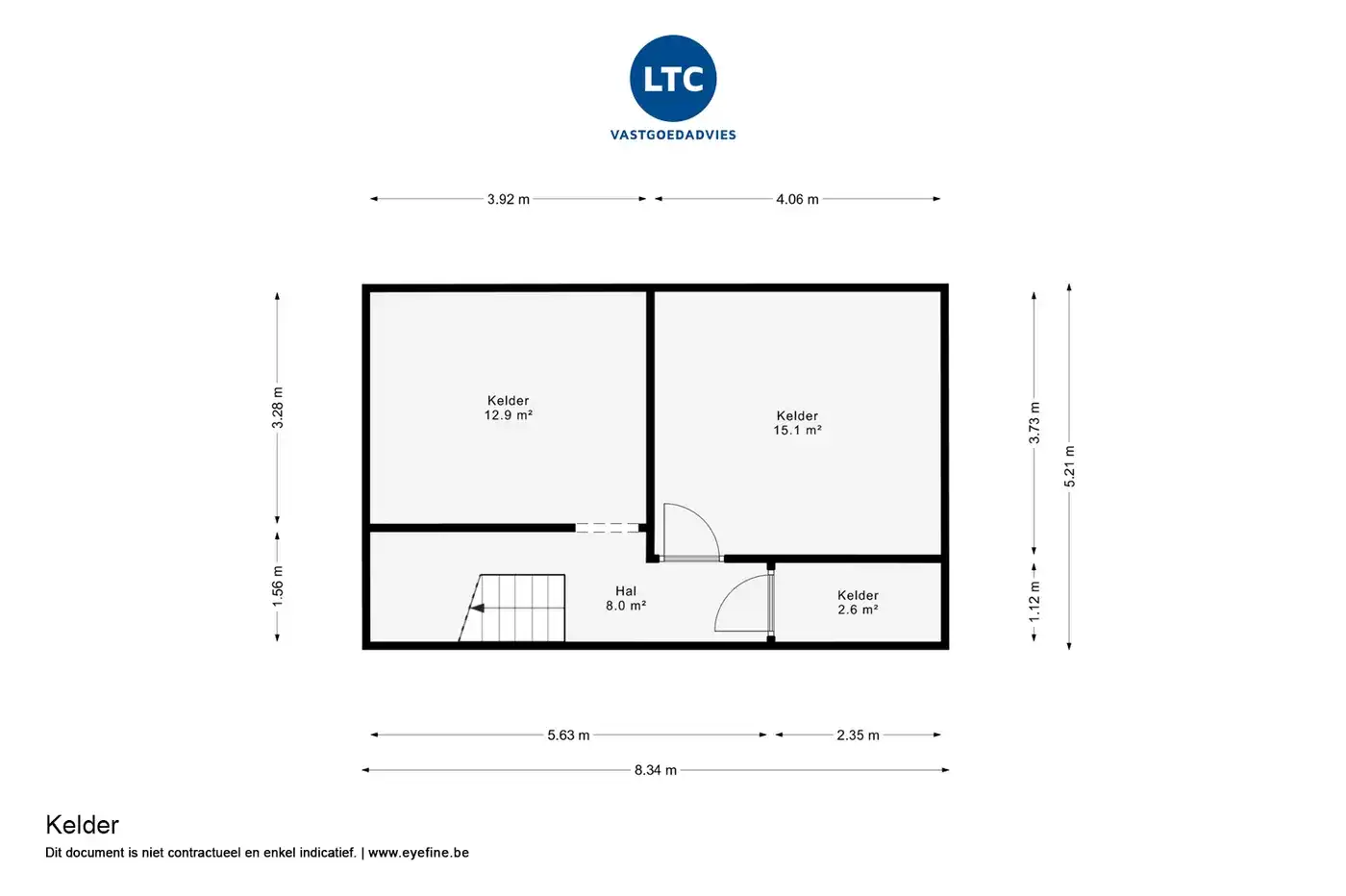Charmante rijwoning met 2 slpk, tuin en parking foto 34