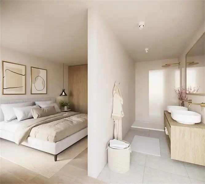 2-slaapkamer appartement met ruim terras en privé tuintje foto 3