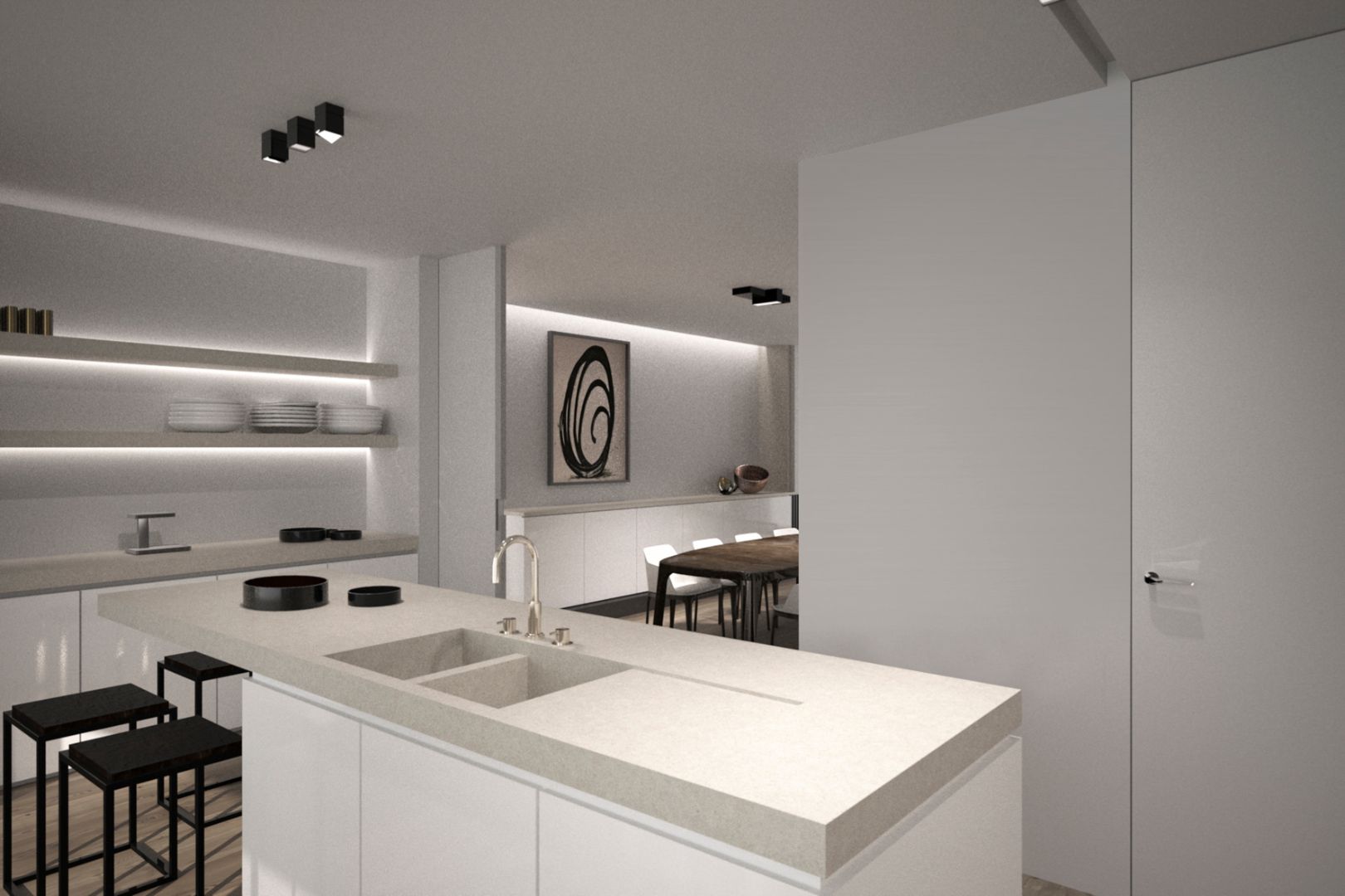 Standaard appartement met 3 slaapkamers in Kortrijk, bouwjaar 2019, 188.00 m² bewoonbare oppervlakte, 2.00 badkamers foto 4
