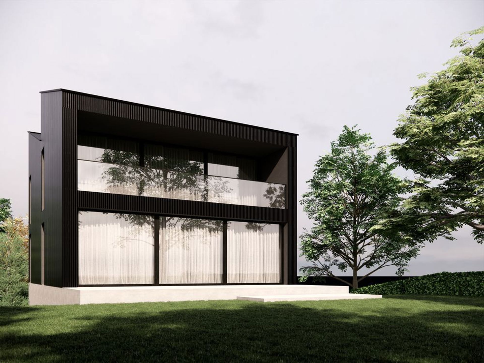 Mooie bouwgrond voor open bebouwing met zuidgerichte tuin foto {{pictureIndex}}