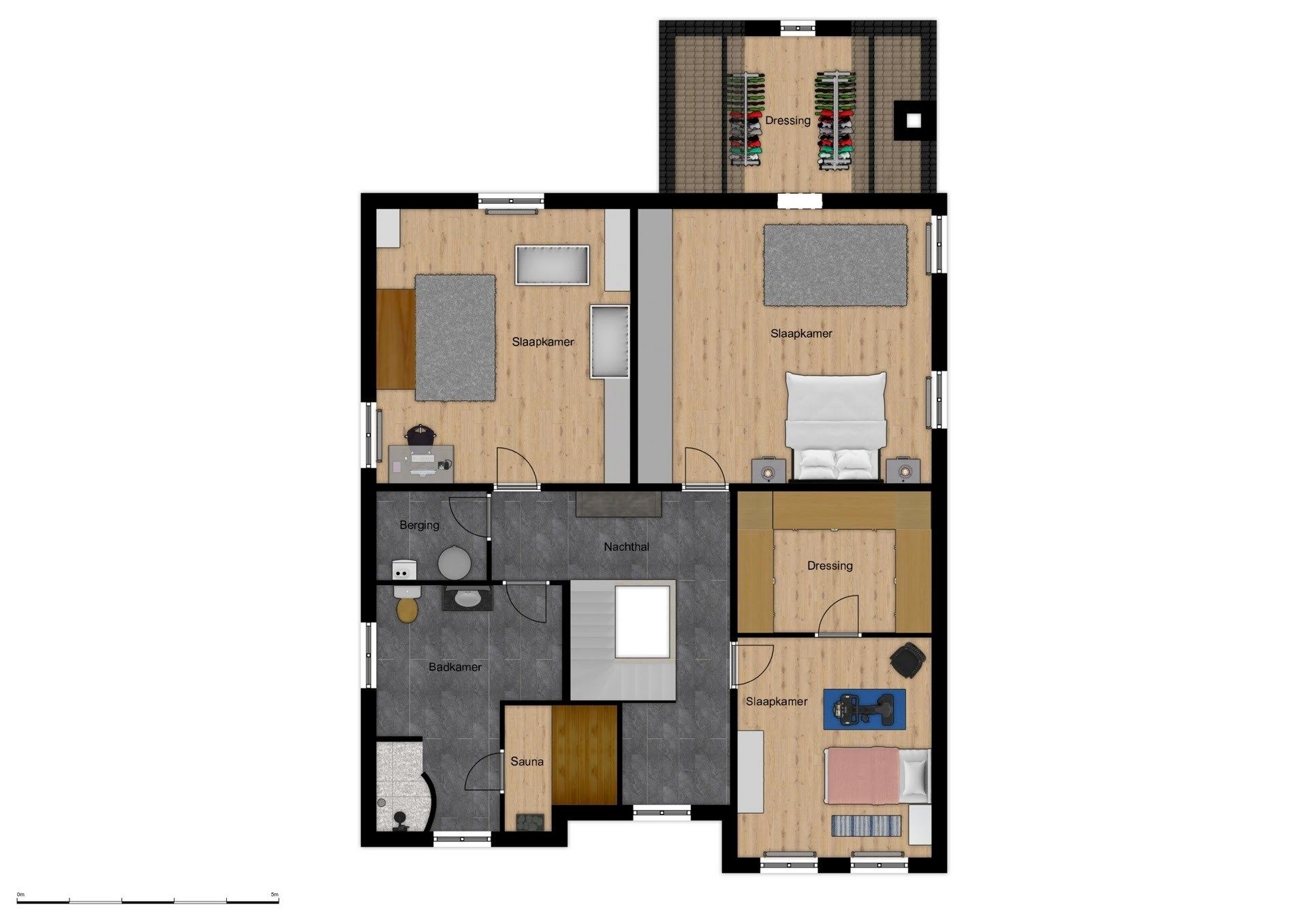 Kwalitatief afgewerkte & ruim opgezette gezinswoning met 4 - 6 slaapkamers op ca. 866m² foto 42