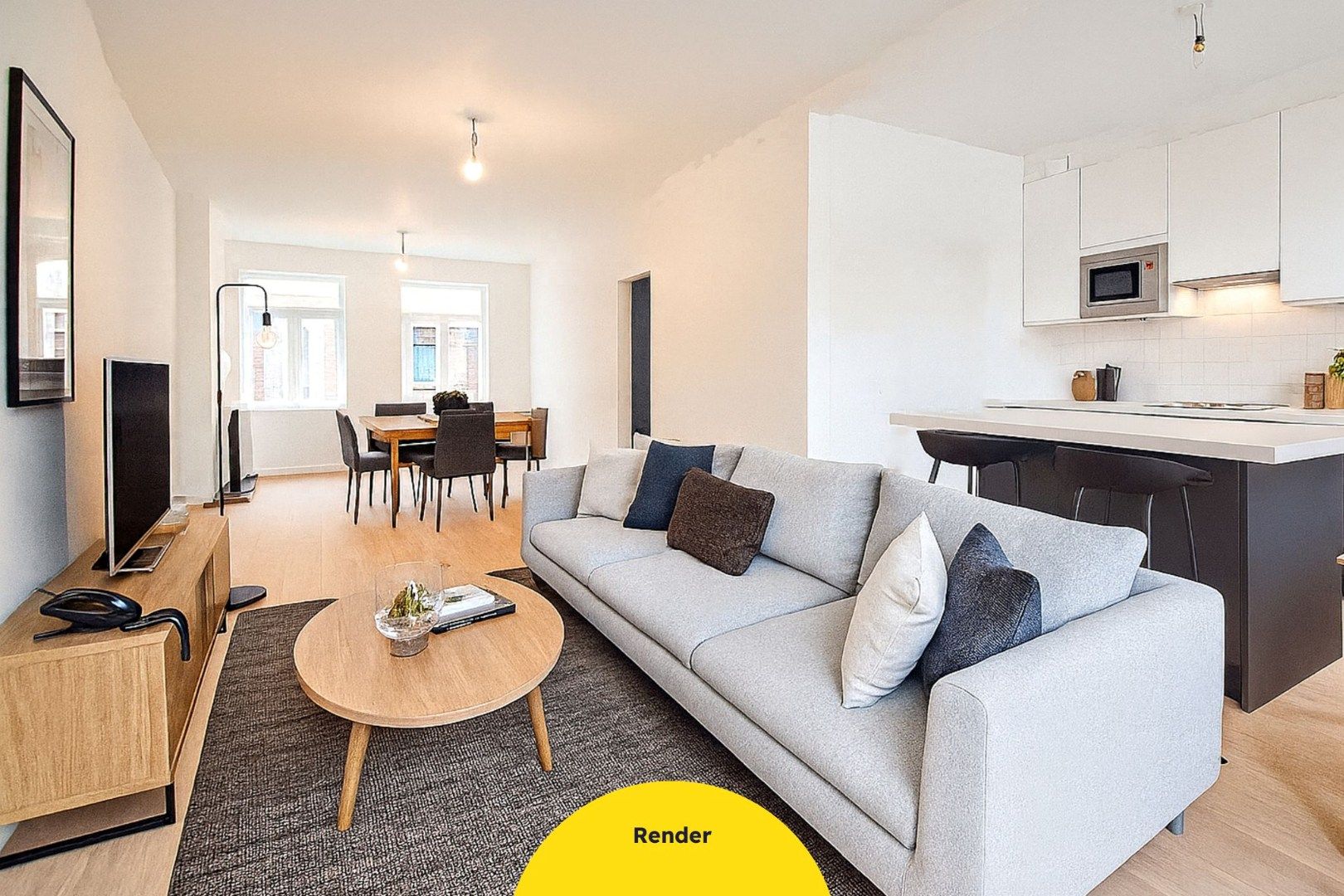 Unieke kans, afgewerkte woning met 4 slaapkamers en ruime tuin. foto 3