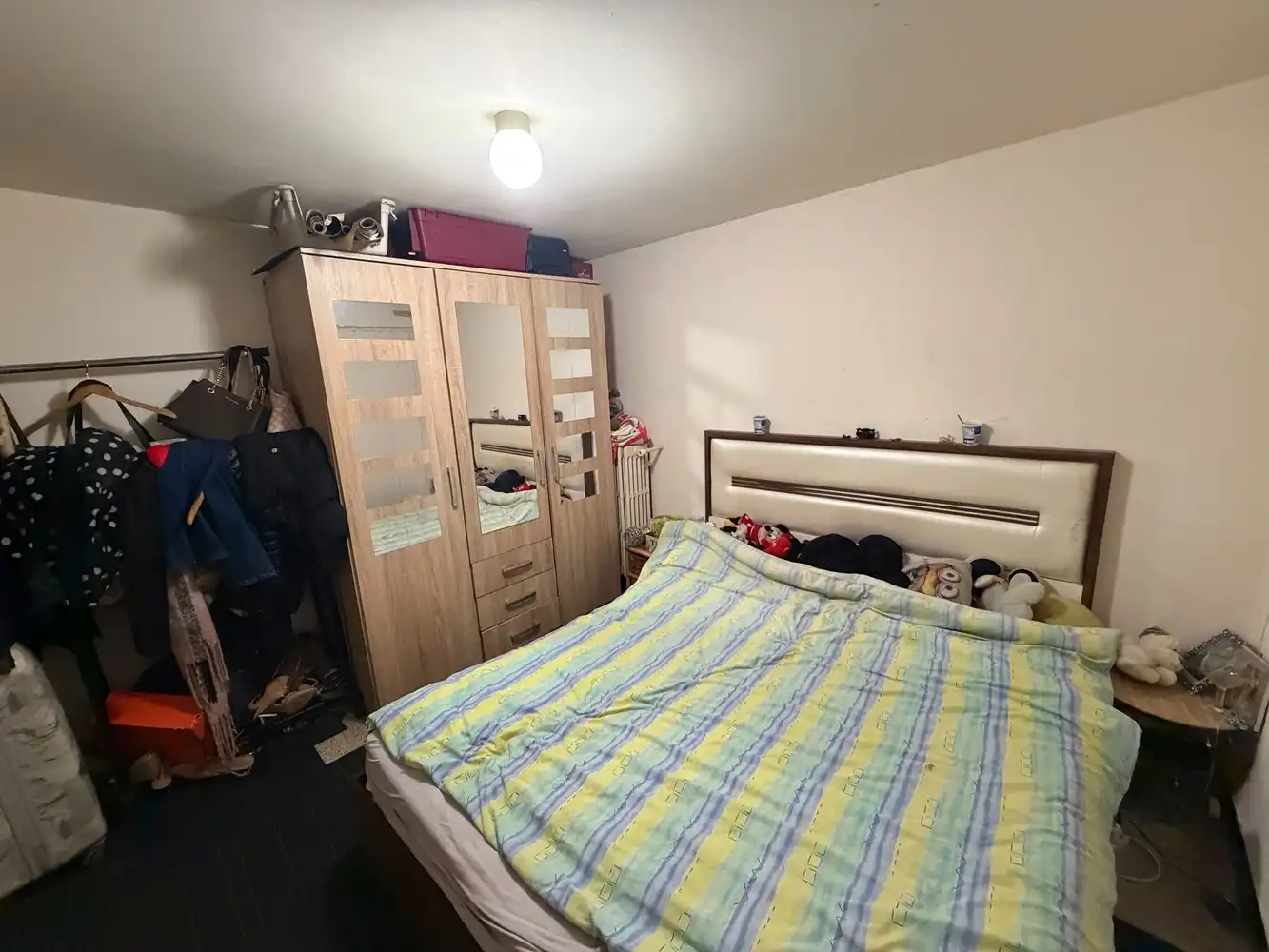 Genk, Nieuwe Kuilenweg 57A bus 1 - Sousterrain- appartement met 1 slaapkamer,  terras, en 2 autostaanplaatsen. foto 7
