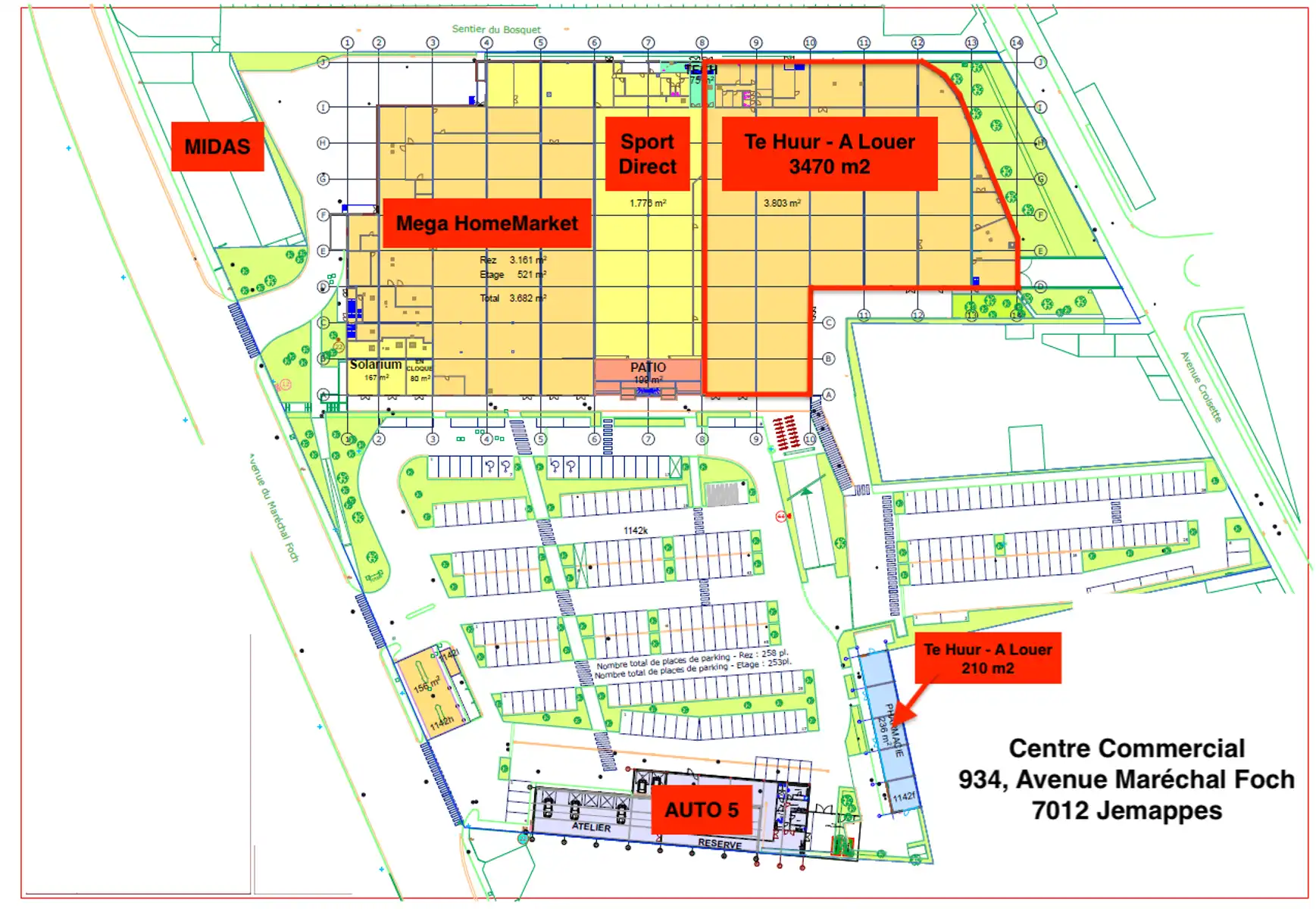 Handelspand te huur te Jemappes. foto 3