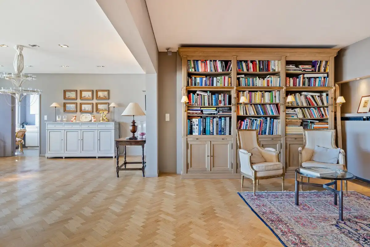 Bijzonder luxueus en groot stadsappartement aan het Zuidpark. foto 22