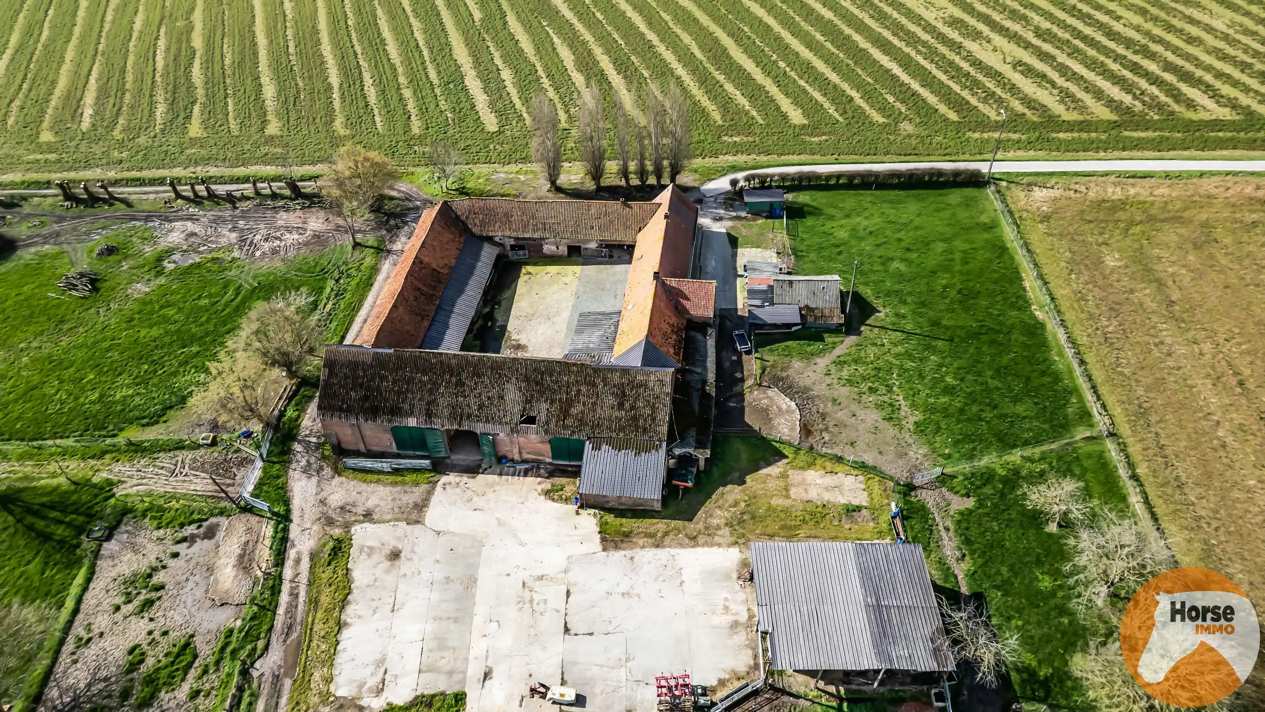 MAARKEDAL - Vierkantshoeve 1,7HA, extra grond mogelijk foto 6