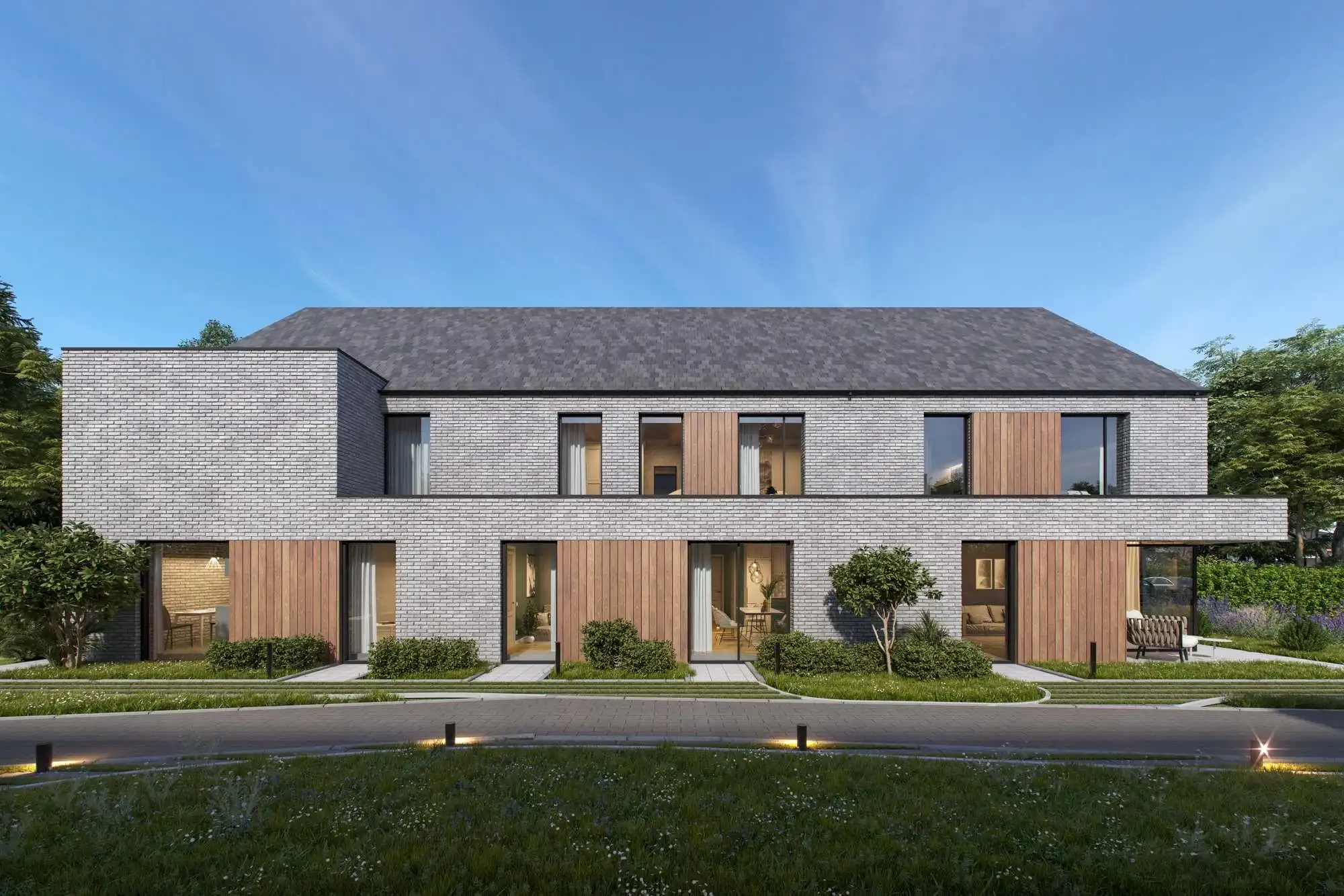 Moderne en energiezuinige nieuwbouwwoning aan de rand van de stad foto 4