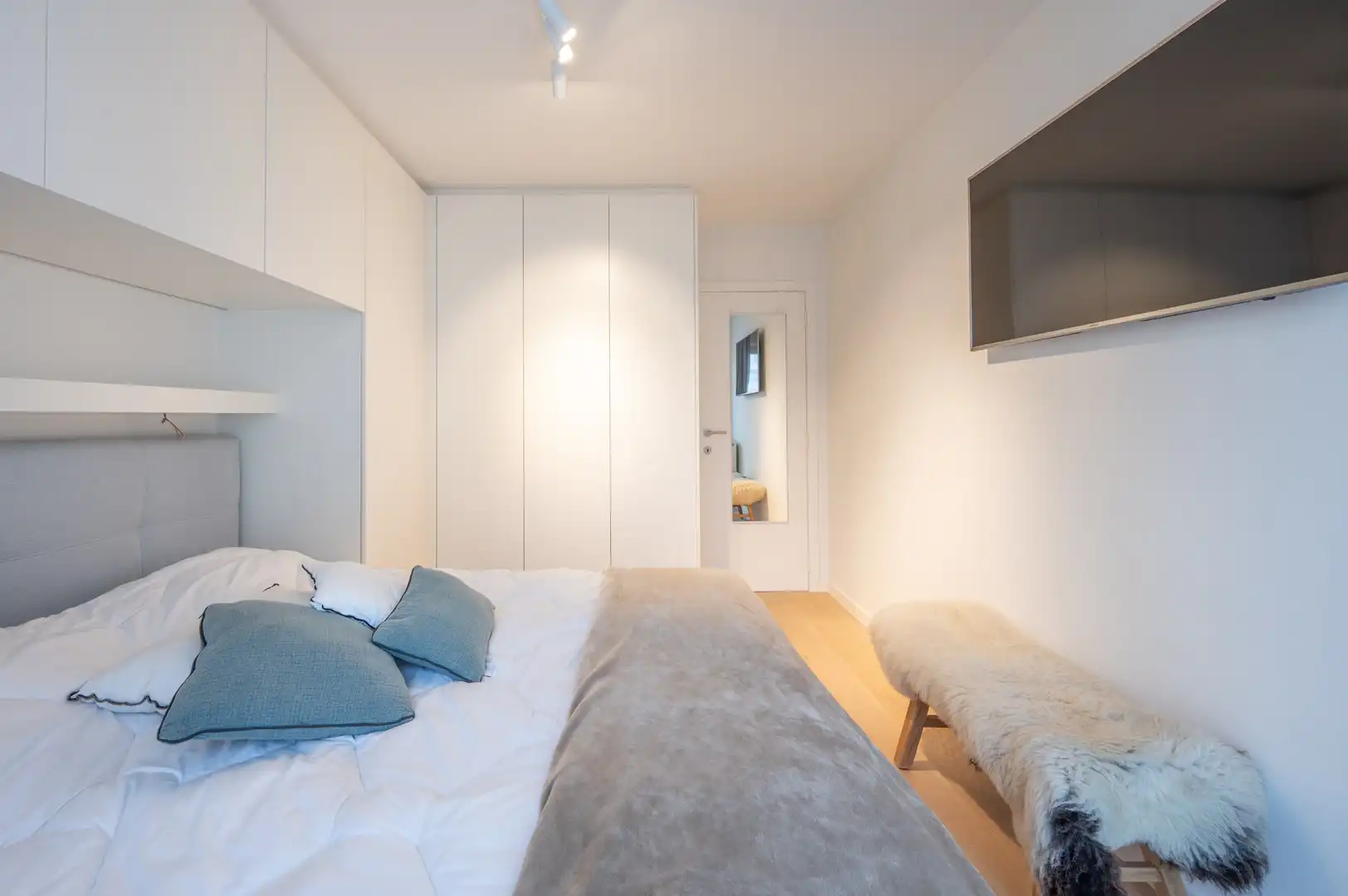 Fantastisch appartement met zijdelings zeezicht gelegen vlakbij het Driehoeksplein. foto 15