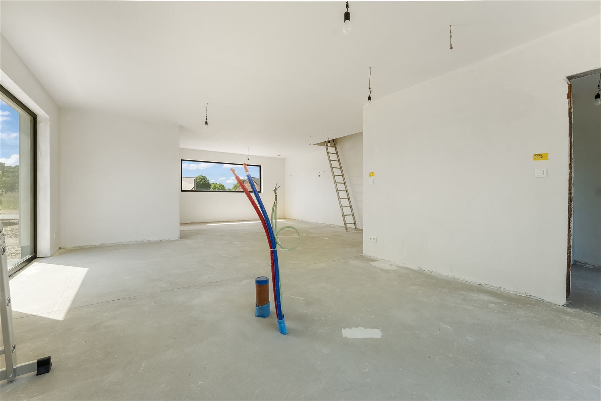 KWALITATIEF EN ENERGIENEUTRALE WONING OP RUSTIG GELEGEN PERCEEL TE PAAL foto 10